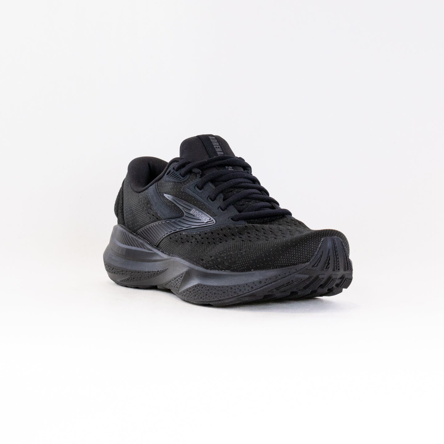 Men's Brooks Adrenaline GTS 24 Running Shoes - Black/Ebony