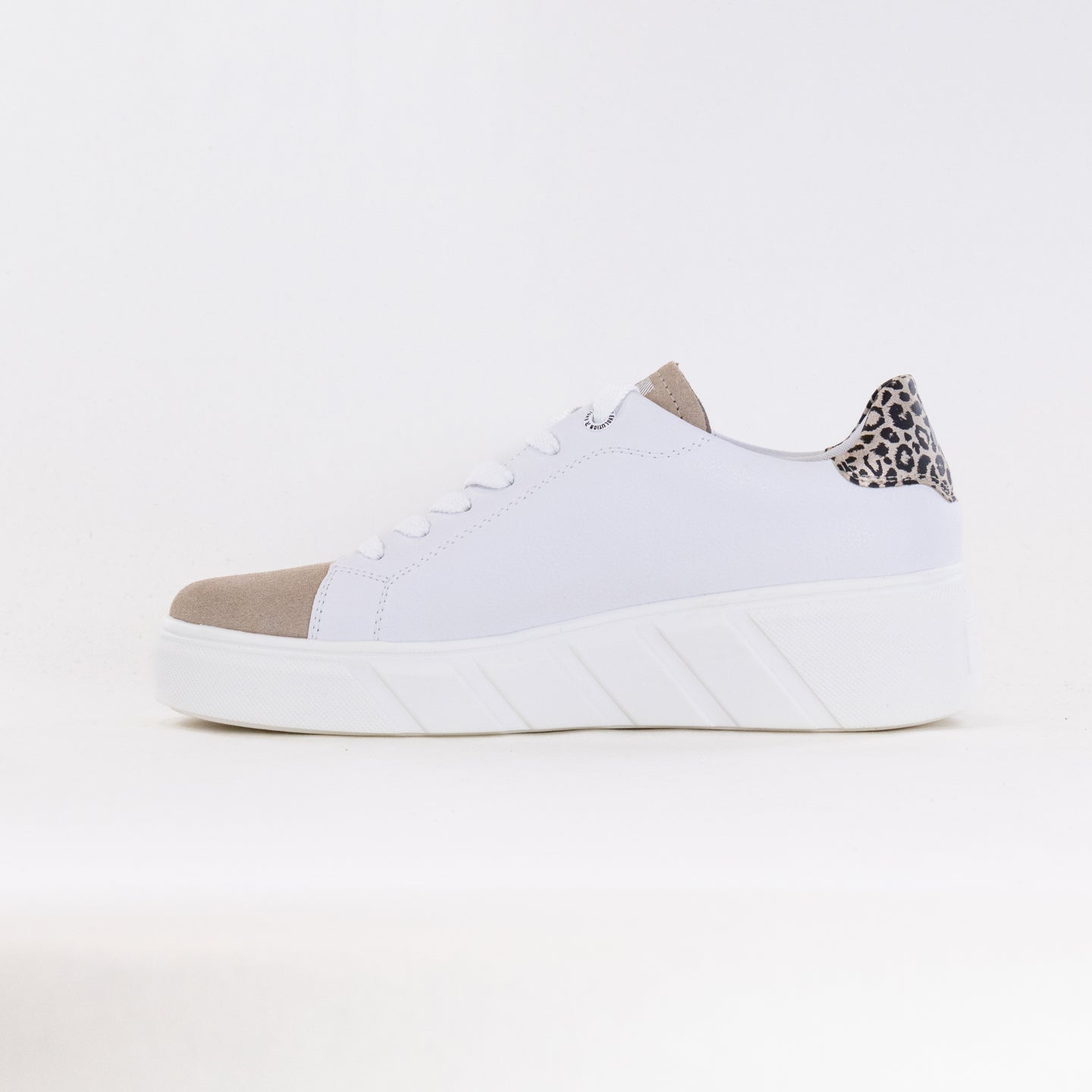 Stylish Rieker Women's White W0501-81 Champagne - Colored Sneakers
