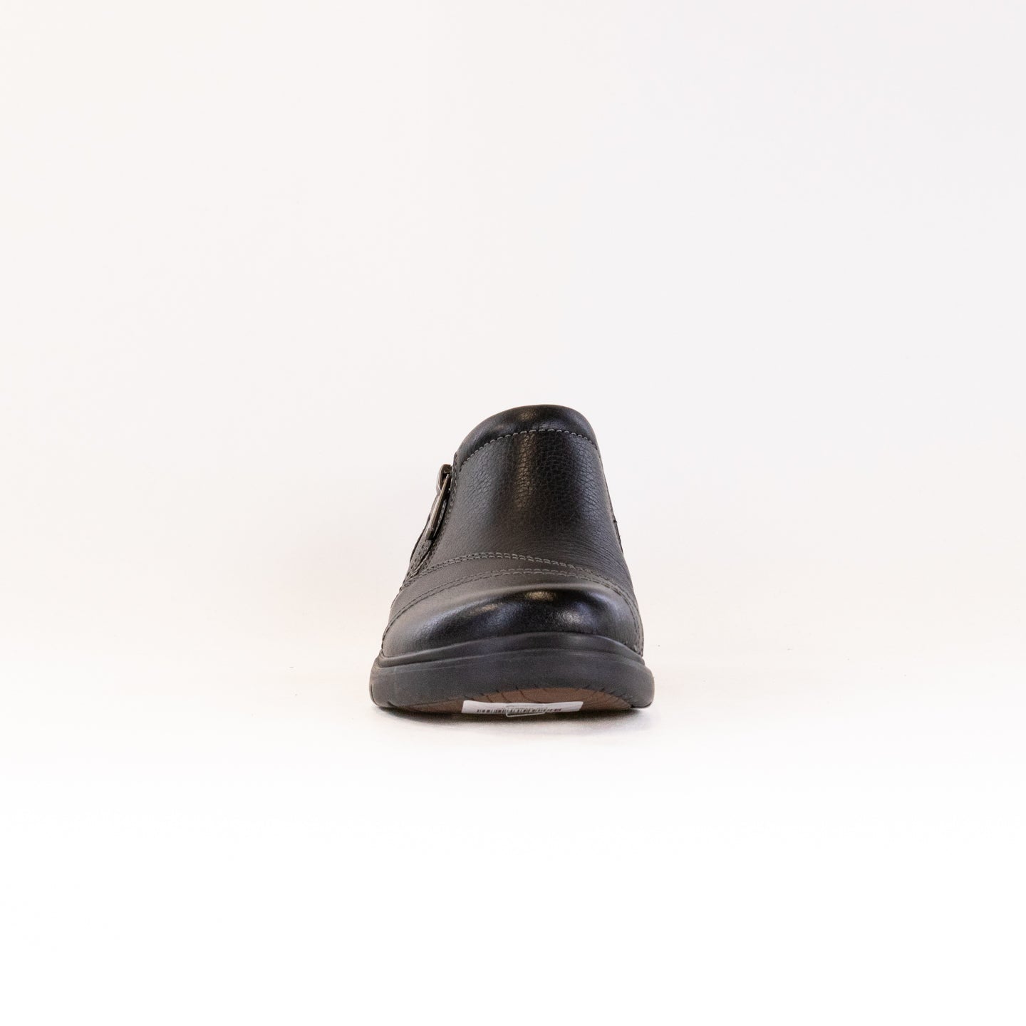 Clarks Women's Certina Pure - Stylish Black Leather Casual Shoes