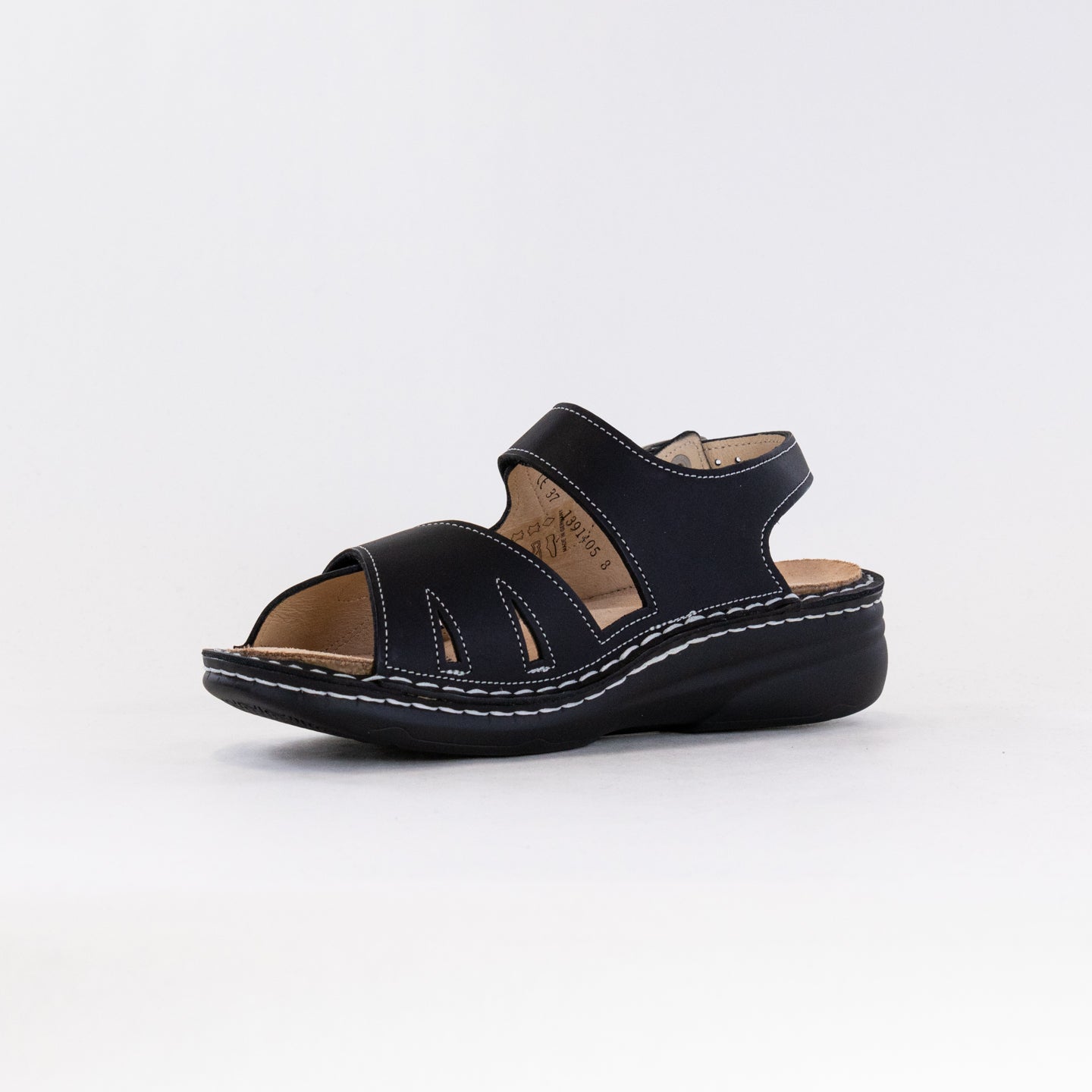 Women's Finn Comfort Barbuda in Classic Black - Stylish and Comfortable