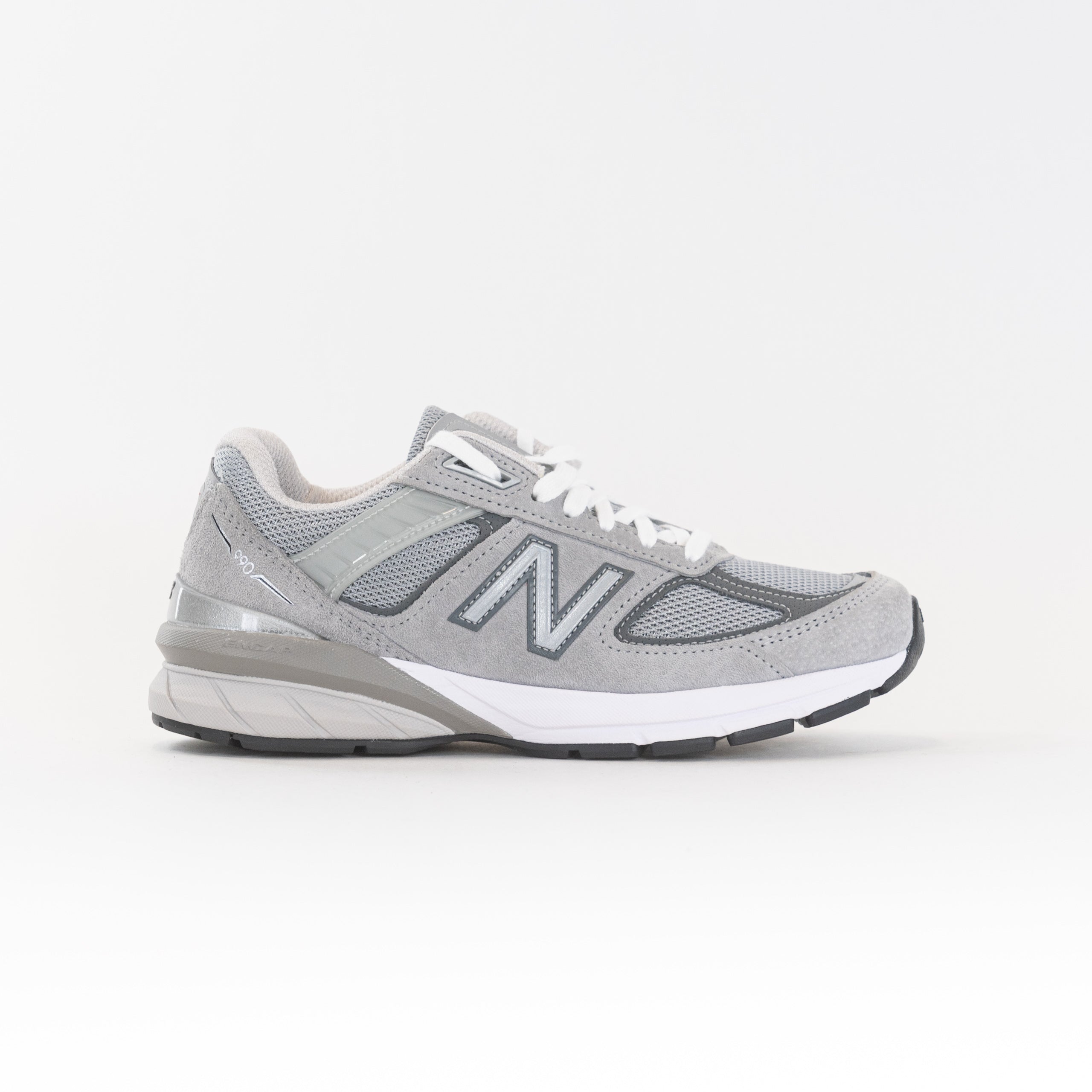 Women's New Balance W990V5 Running Shoes in Stylish Grey Color