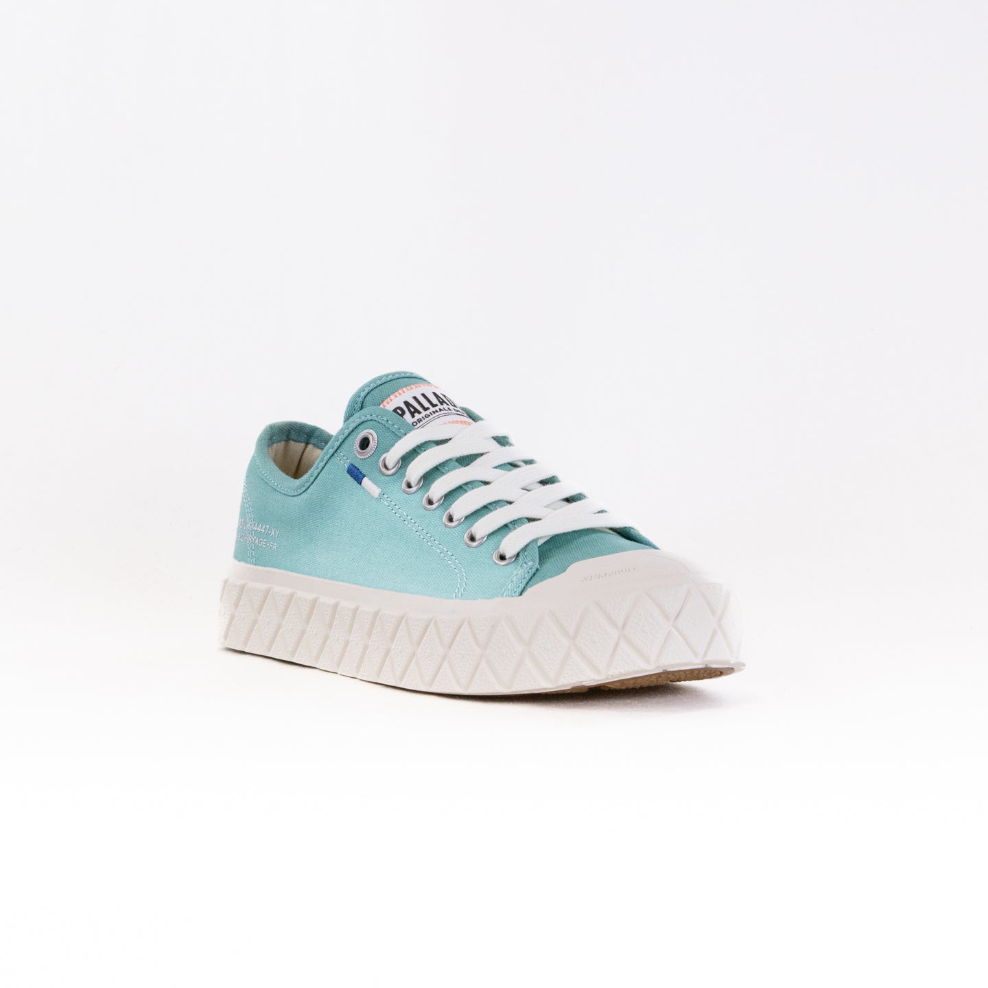 Palladium Women's Palla Ace CVS Organic Low - Cut Sneakers in Sea Green Color