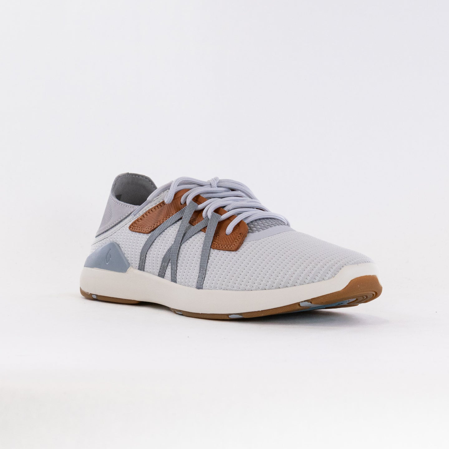 Olukai Men's Mio Li Sneakers in Mist Grey/Poi - Lightweight & Versatile