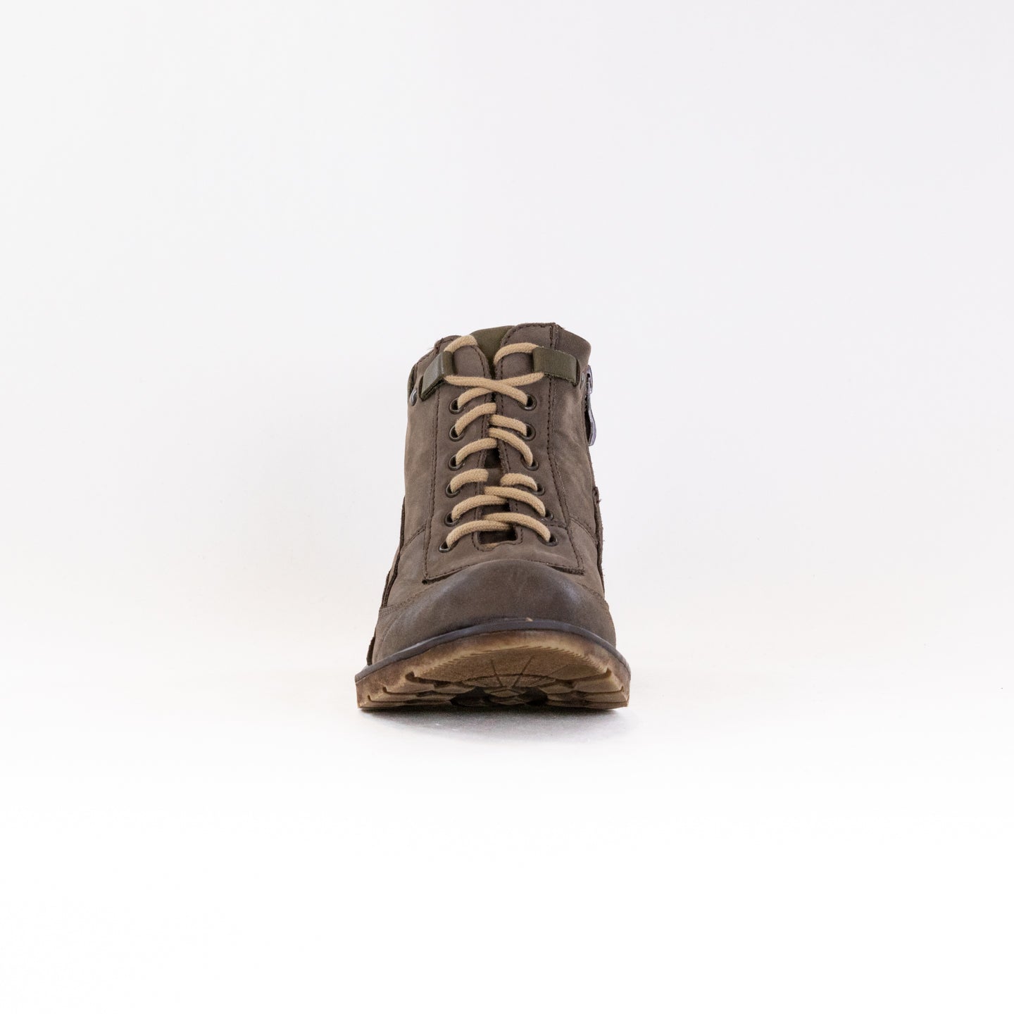 Women's V-Italia 1162 Giovanne Olive Ankle Booties - Supportive for Long Walks