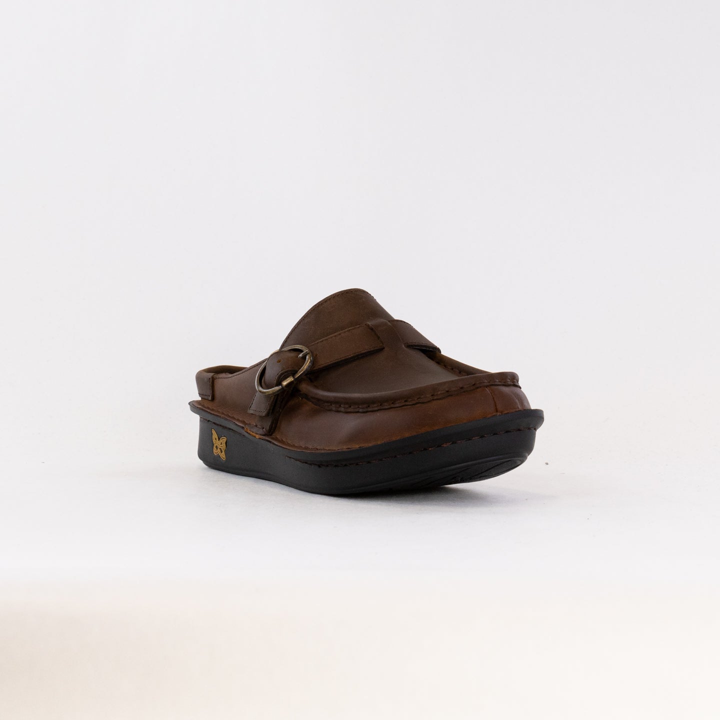 Women's Alegria Brigid Clogs in Oiled Brown Color