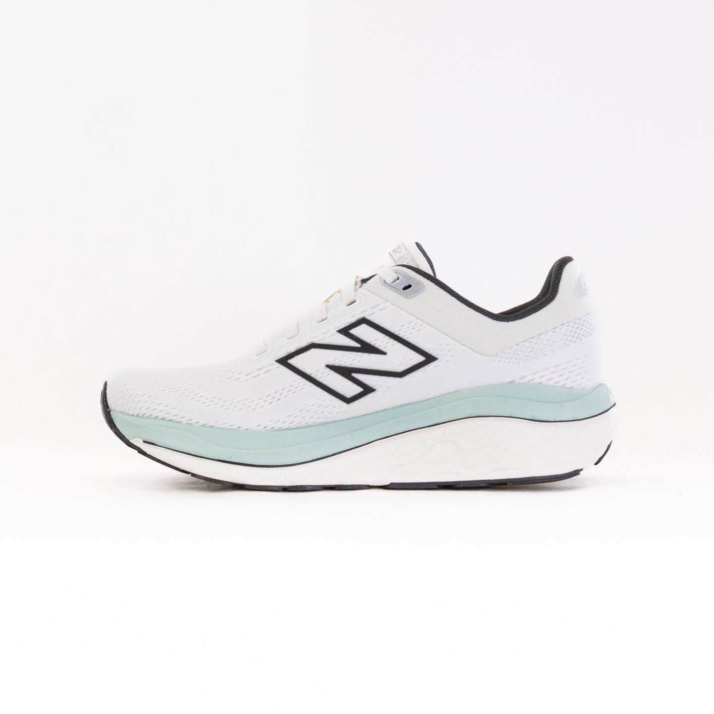 New Balance Women's 860V14 Running Shoes in White and Beige Color Scheme