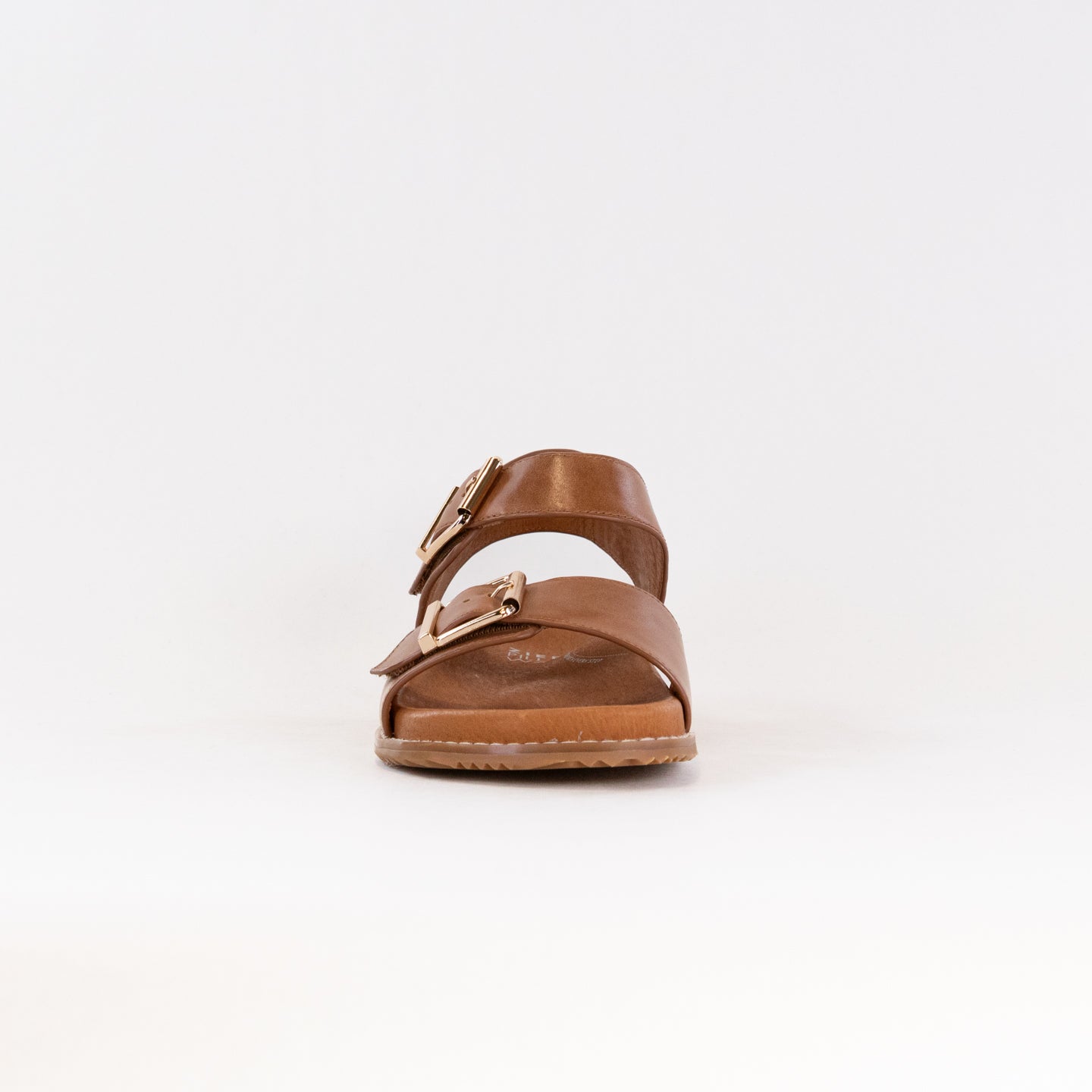 Women's Tan Leather Casual Sandals - Ziera Hastice