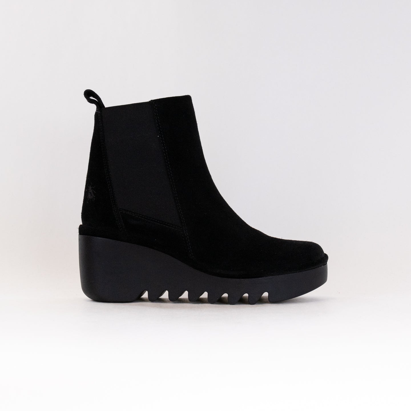 Fly London Women's Bagu233Fly Pull-On Wedge Boots - Classic Black
