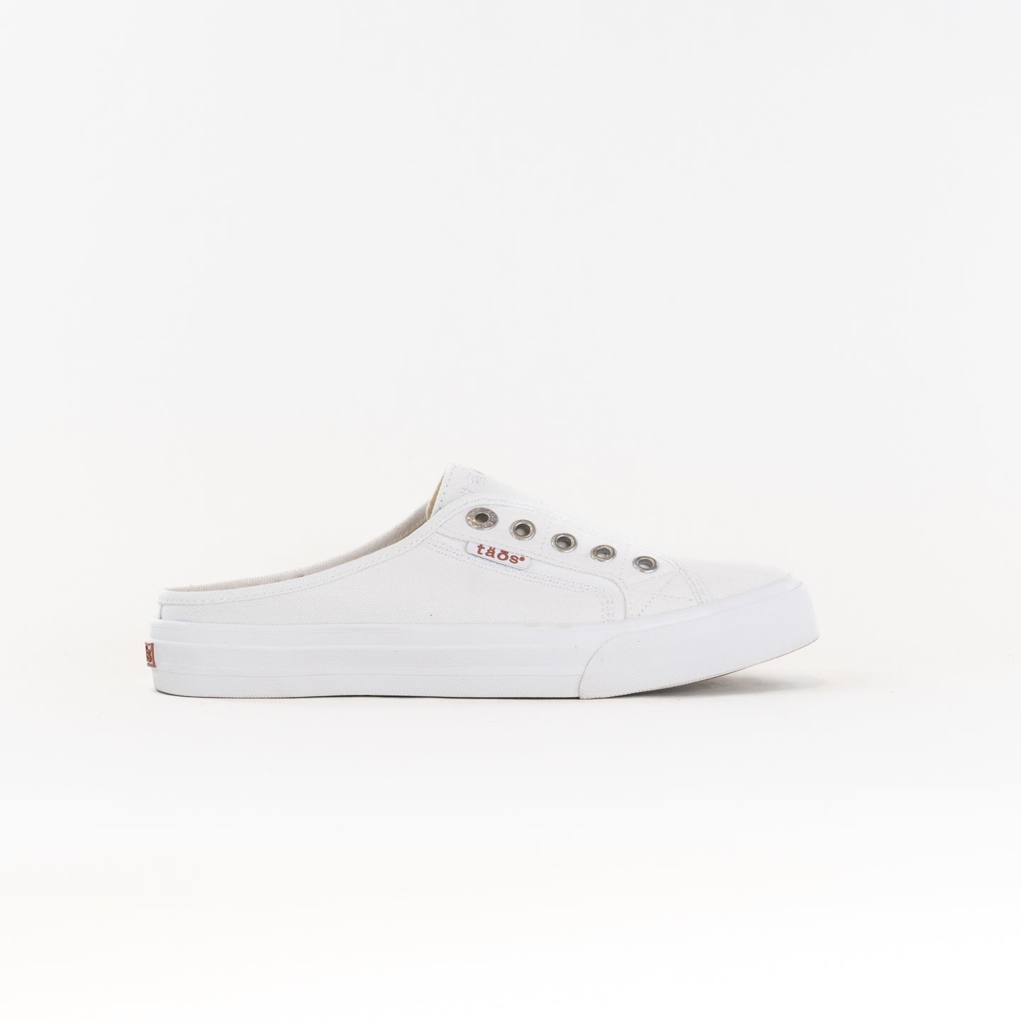 Women's Taos EZ Soul Casual White Canvas Sneakers