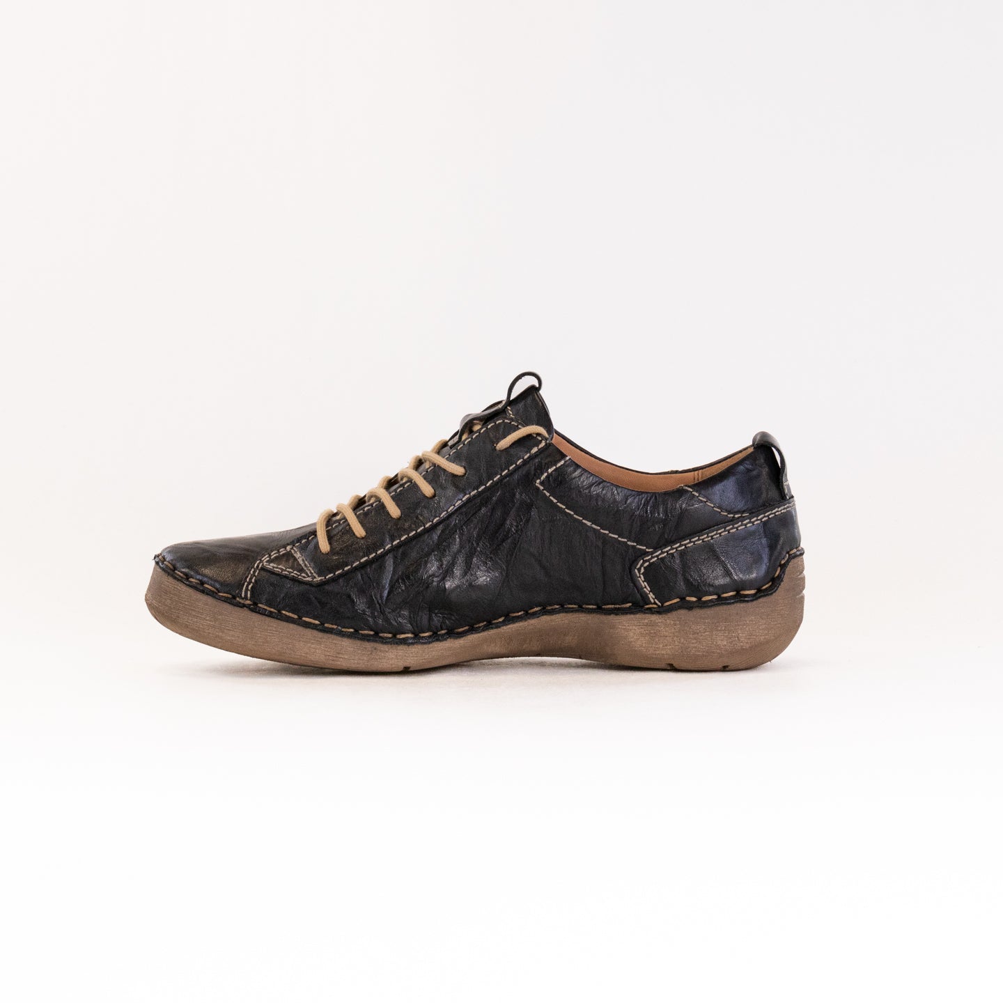 Stylish Josef Seibel Fergey 56 Women's Black Comfortable Sneakers