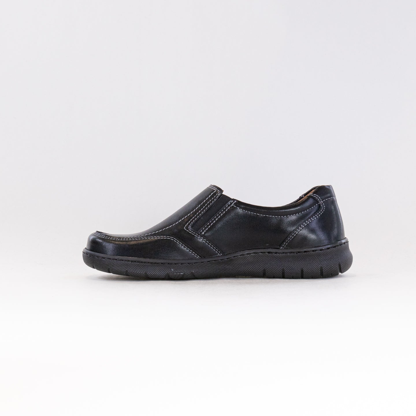 V-Italia Women's Brenda 820 Lightweight Black Leather Shoes