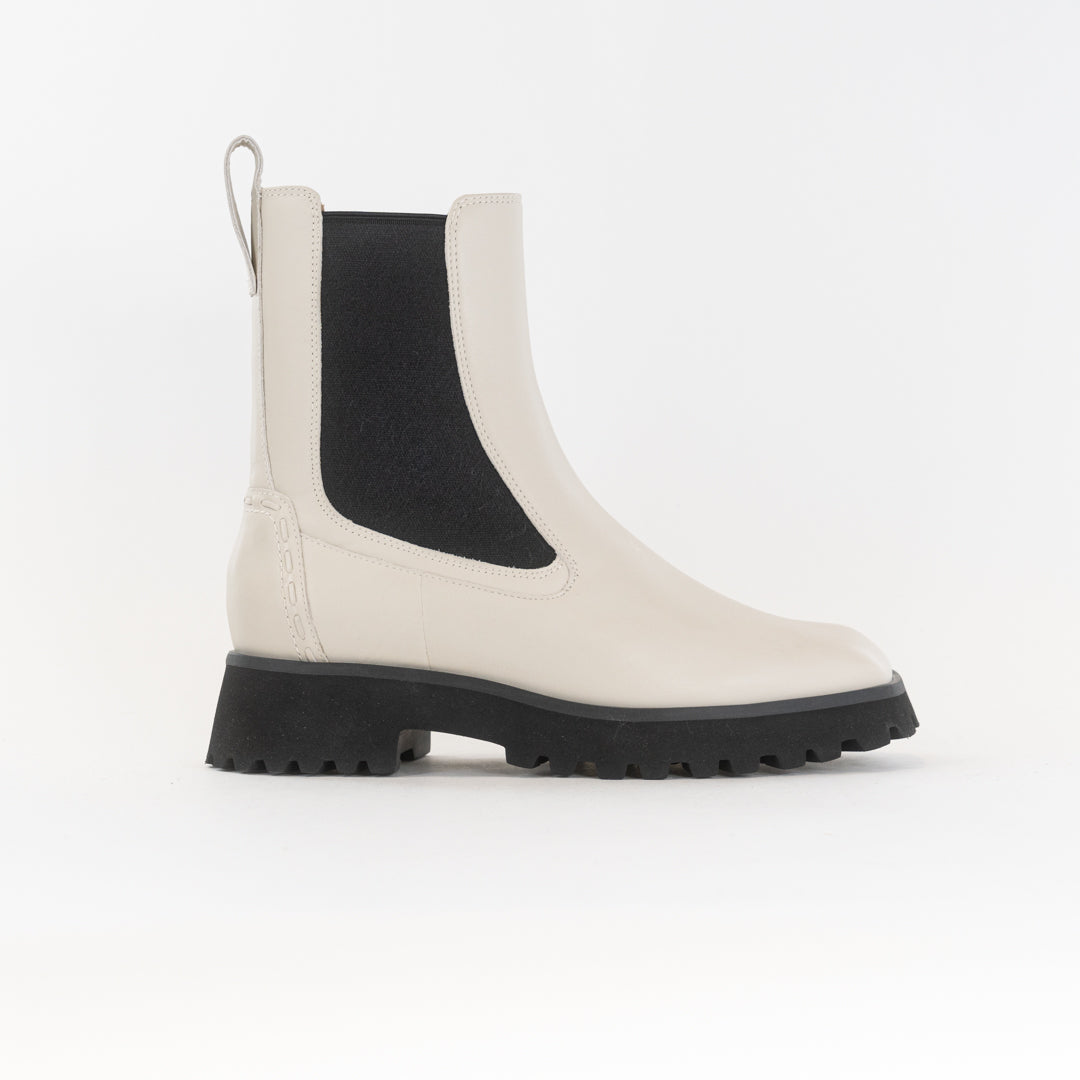 Women's Clarks Stayso Rise Ivory Leather Chelsea Boots - Stylish and Comfortable Footwear