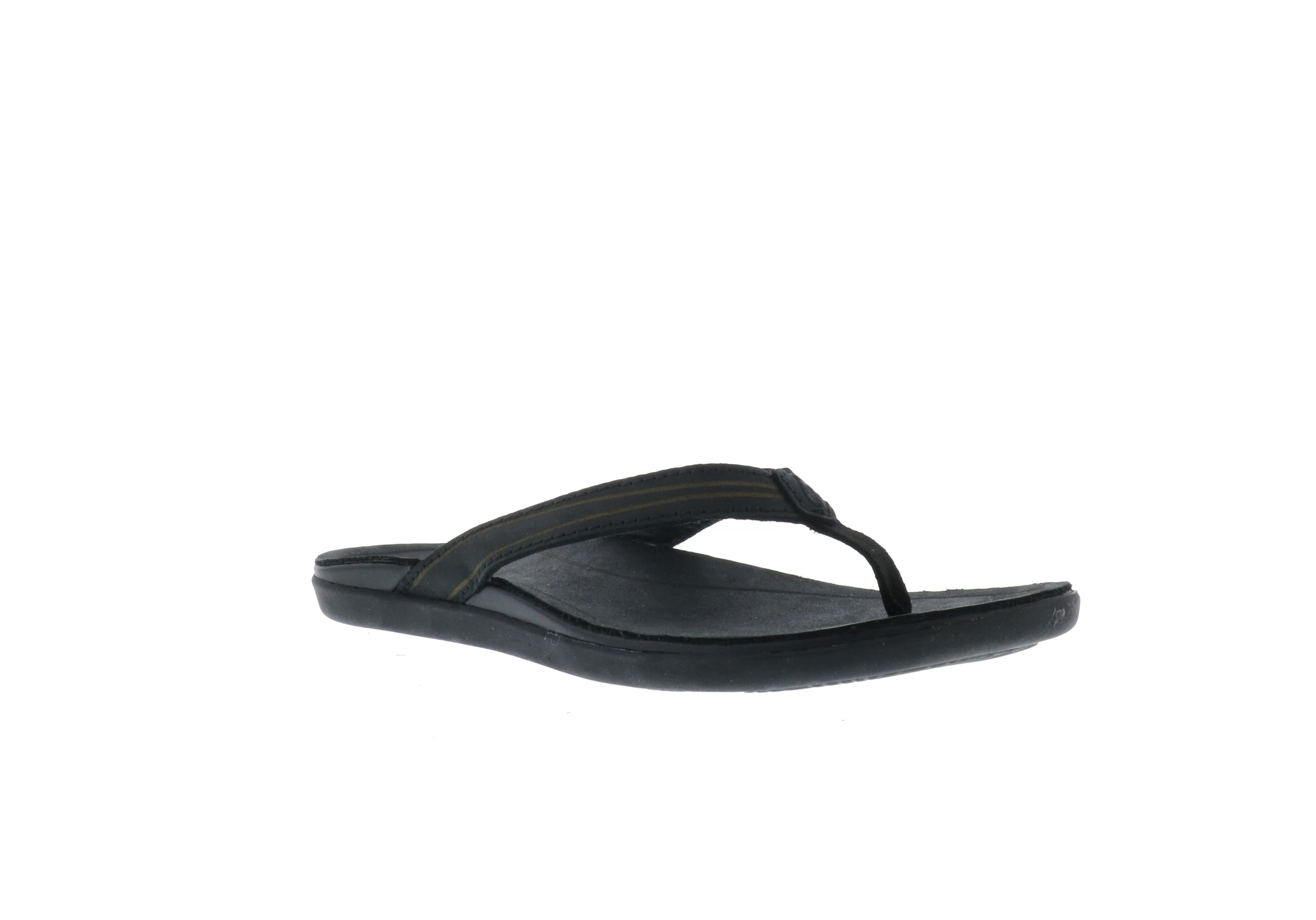 Olukai Women's 'Aukai Sandals in Classic Black Color