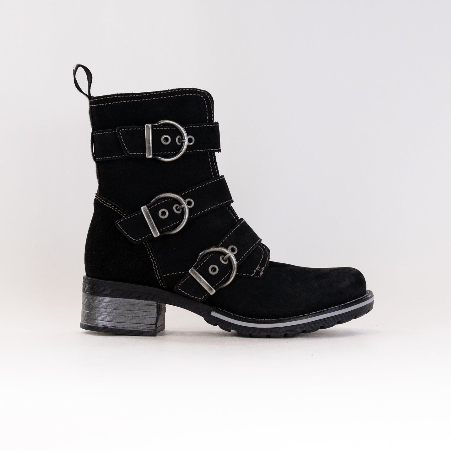 Stylish Black Women's Dromedaris Klara High Ankle Boots