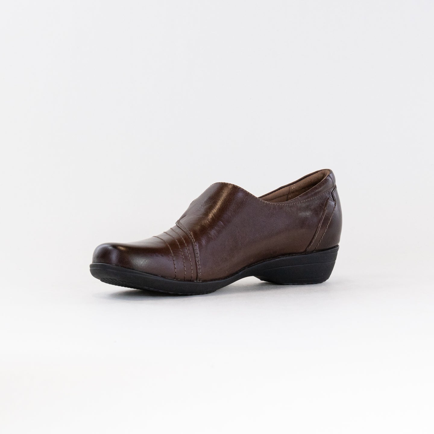 Dansko Women's Franny Professional Work Shoes - Chocolate Burnished Calf Leather
