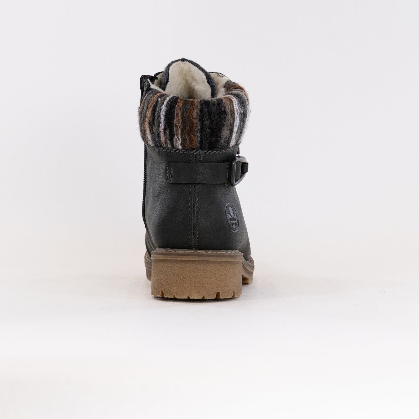 Rieker Y9131 Sabrina Women's Water - Resistant Lace - up Winter Boots in Green