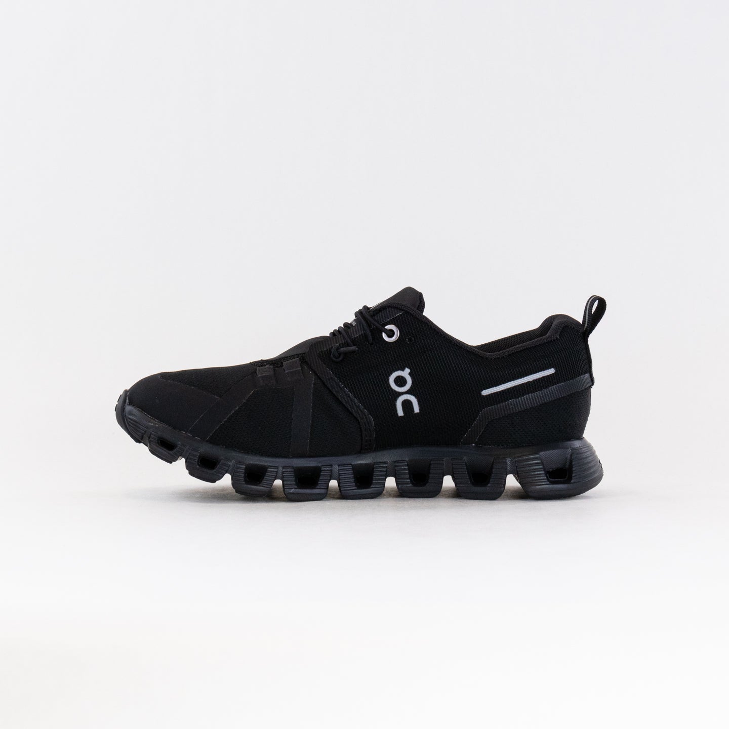Women's All Black On Cloud 5 Waterproof Running Shoes