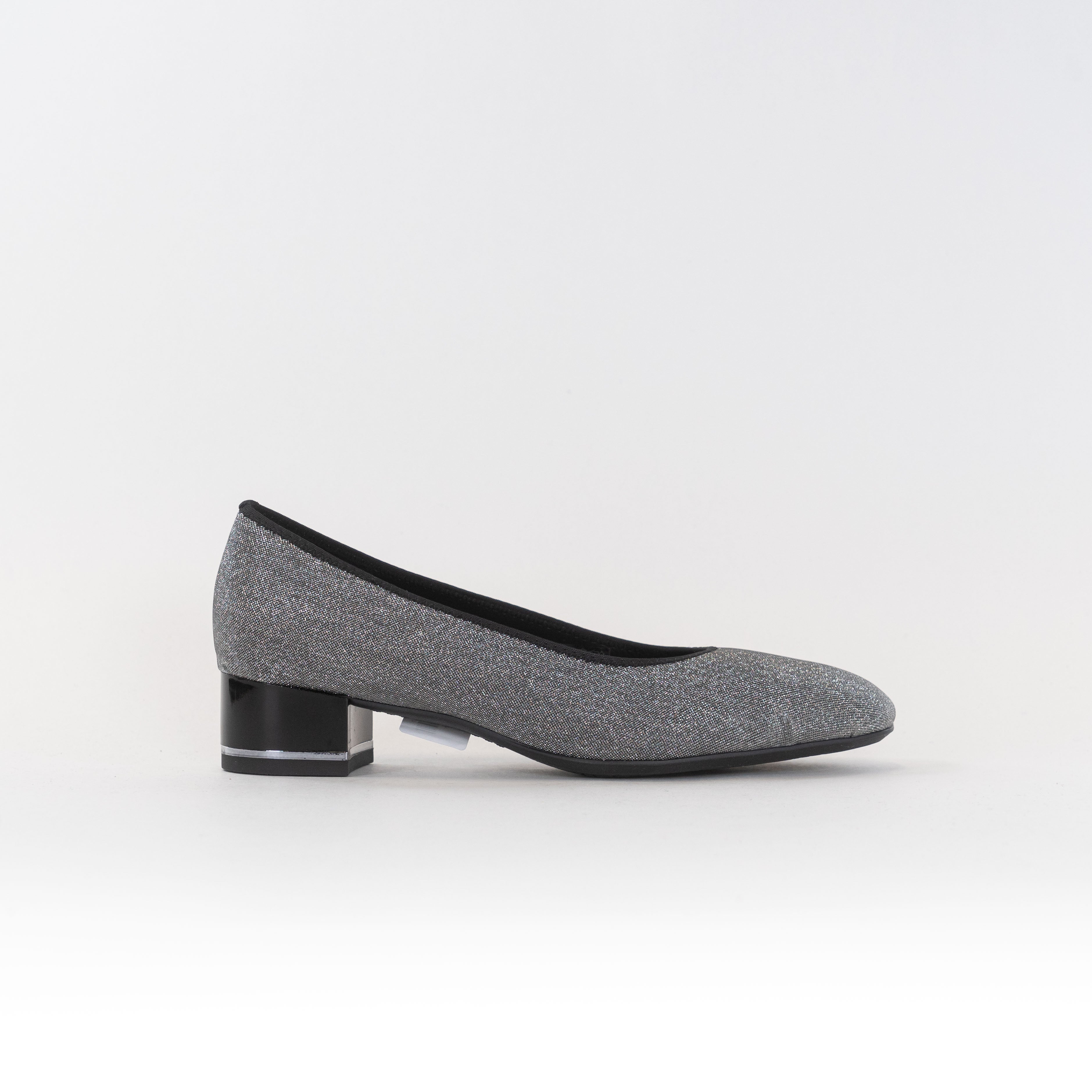 Ara Gabrielle Women's Elegant Black Glitter Pumps