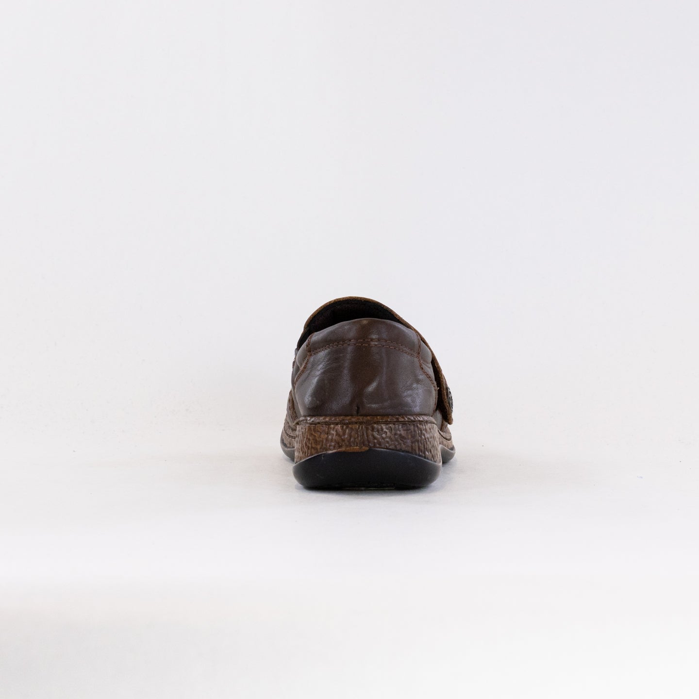 Women's Spring Step Smolqua Brown Genuine Leather Casual Loafers
