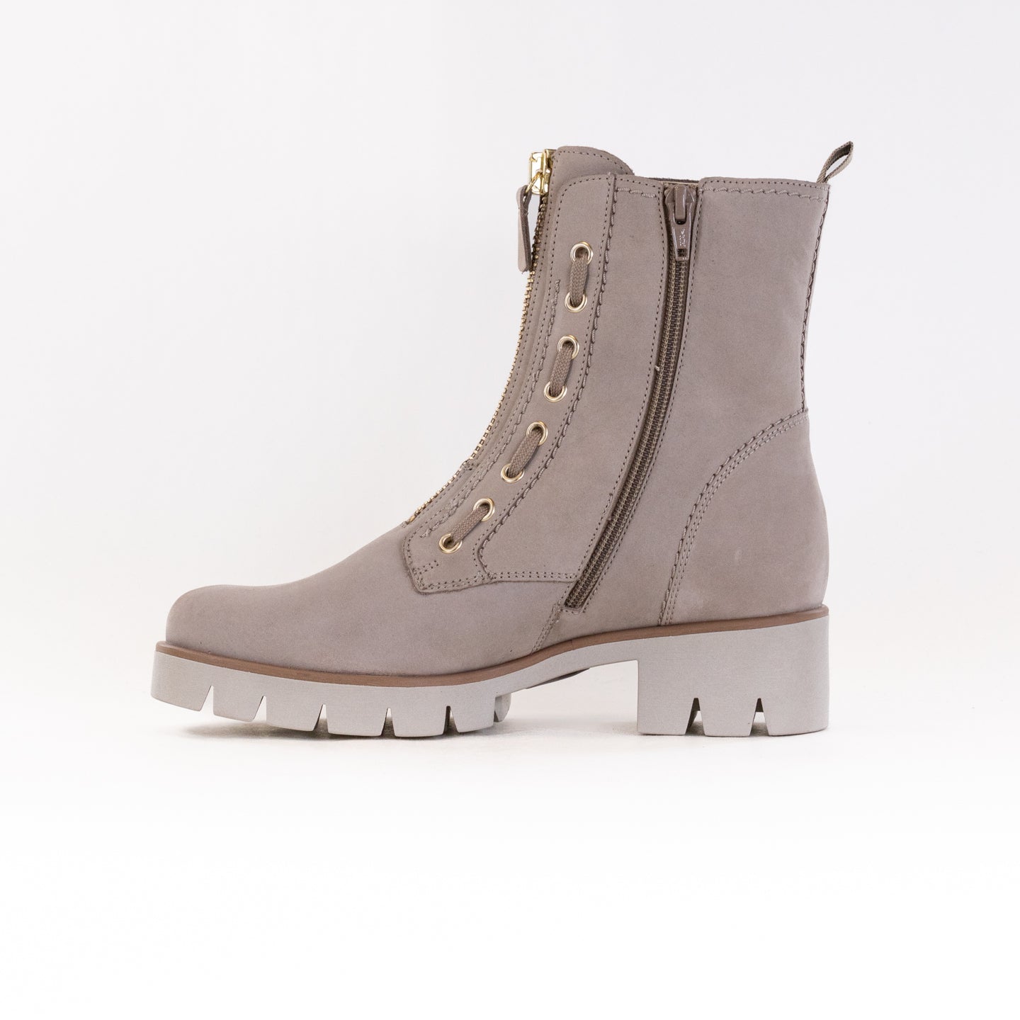 Gabor Women's 51.716.12 Linen Nubuck Boots - Ideal for Fall and Winter