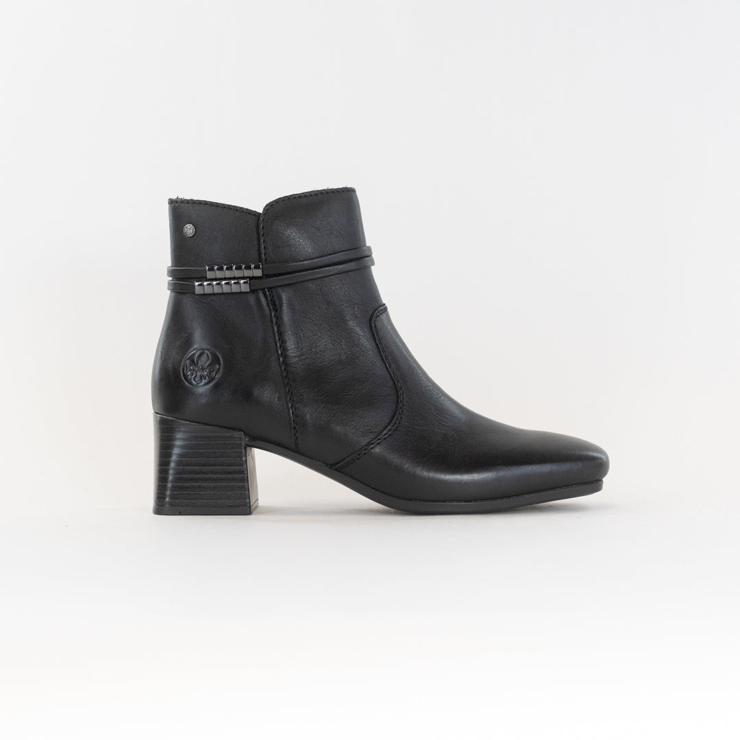 Stylish Rieker Susi 73 Women's Black Leather Boots