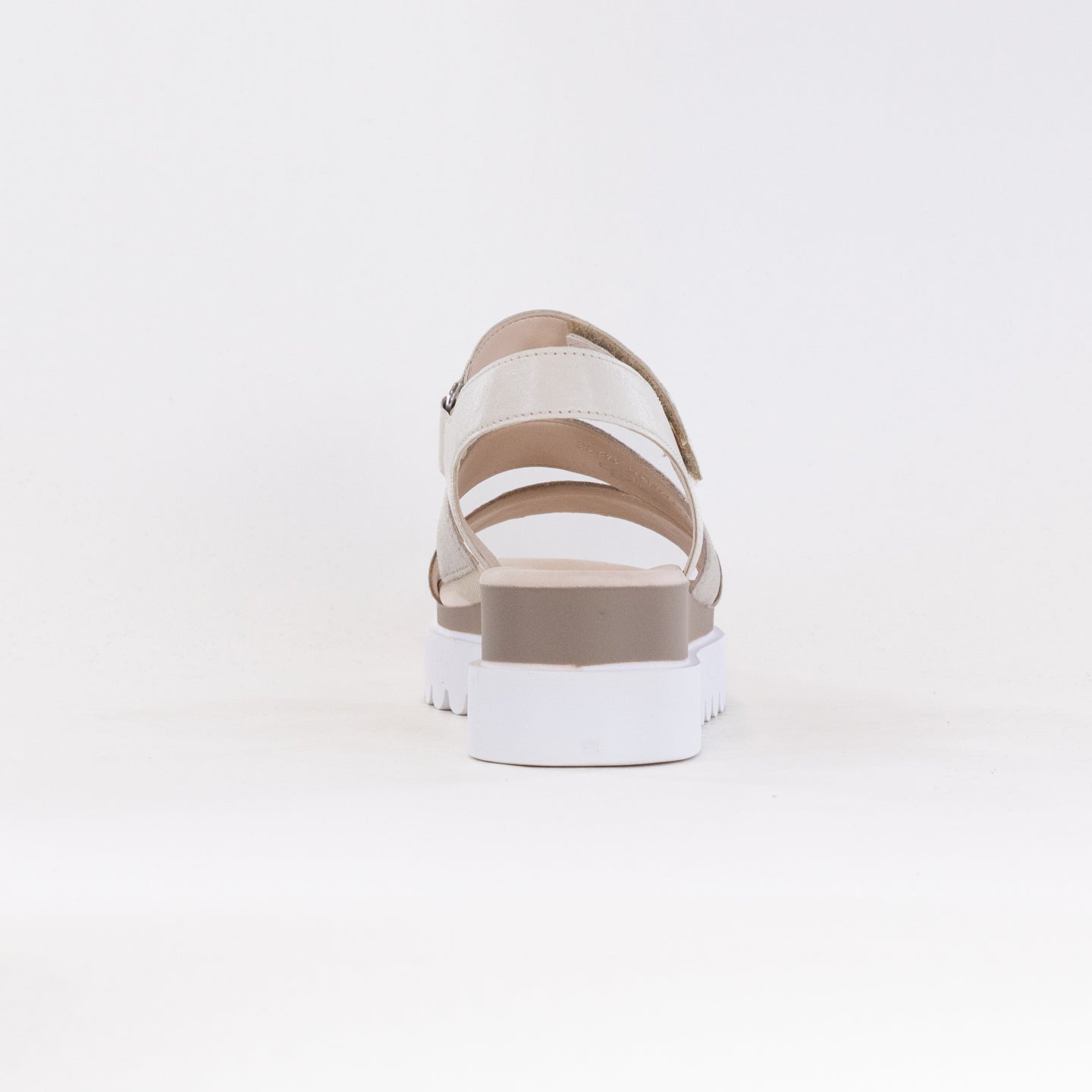 Gabor Women's Three Strap Sandal Model 44.620.62 in Desert Color