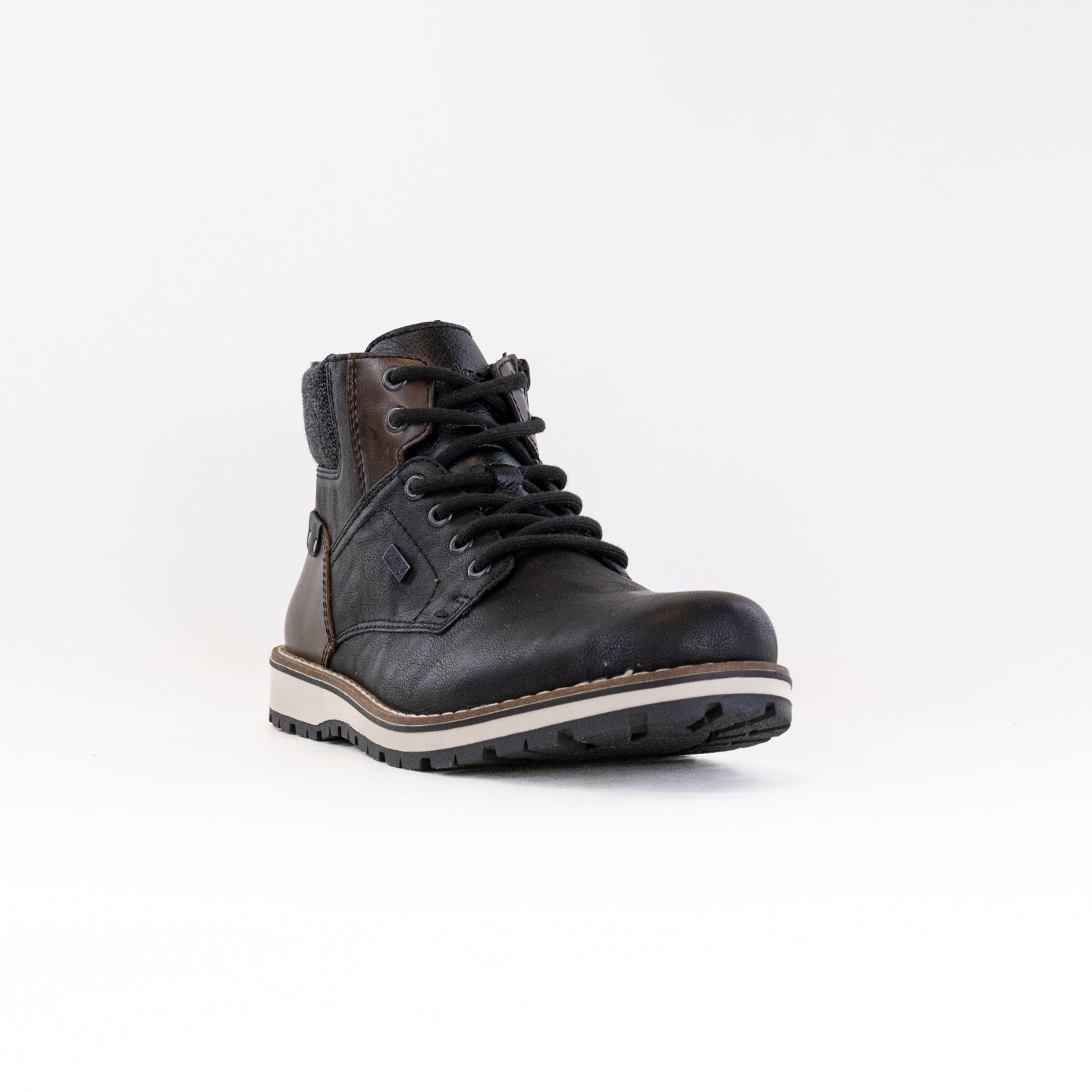 Rieker Men's Ronny Lace-up Shoes in Stylish Black