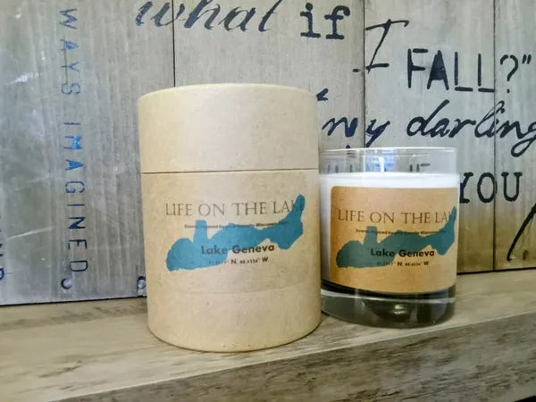 Wisconsin Candle Co. - 10 Oz Lake Geneva Scented Candle