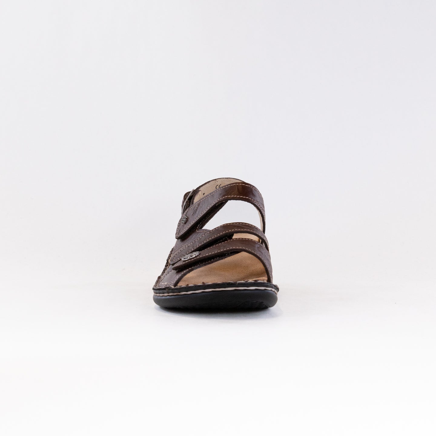 Finn Comfort Women's Gomera-S Brown Casual Leather Shoes