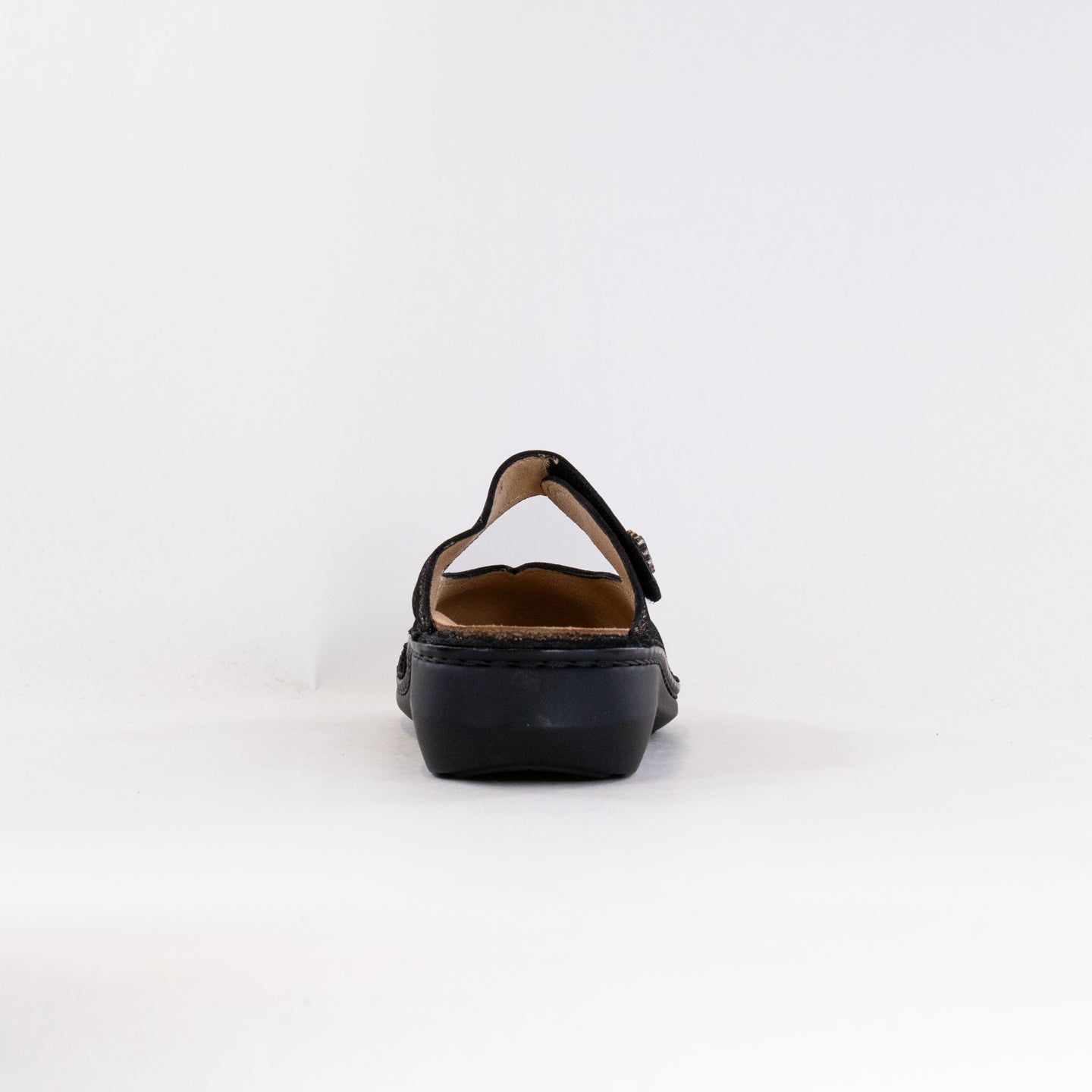 Women's Finn Comfort Roseau Multi - Brown Premium Leather Clogs