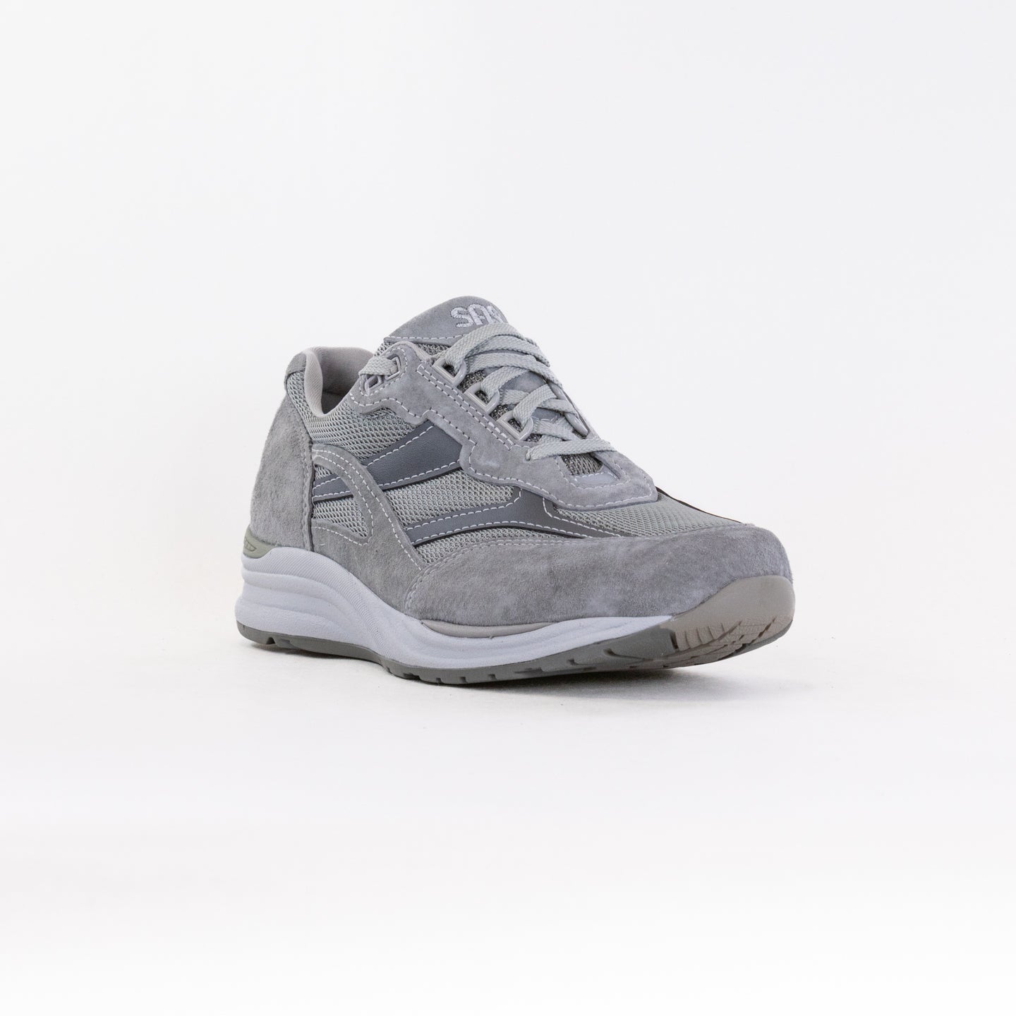 SAS Men's Gray Active Journey Mesh Athletic Shoes