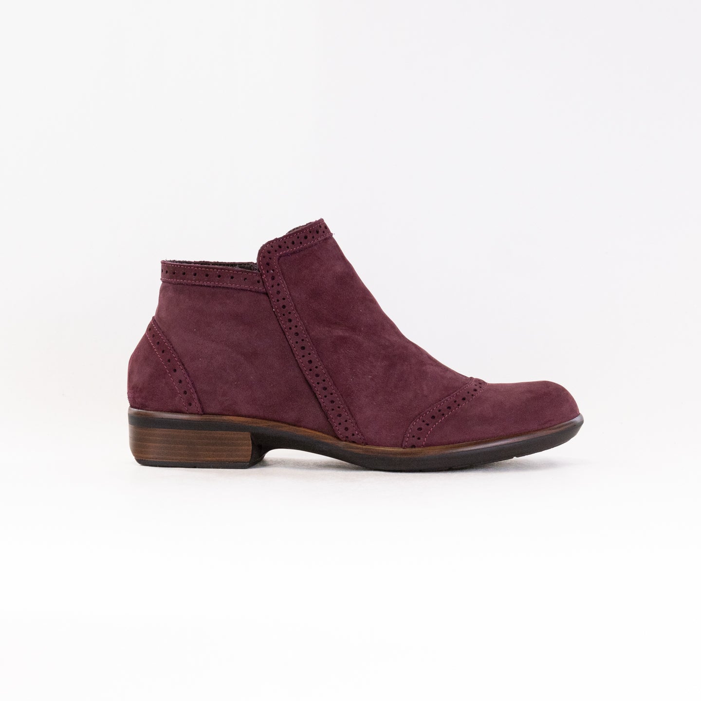 Naot Women's Nefasi Ankle Boots in Violet Nubuck Leather
