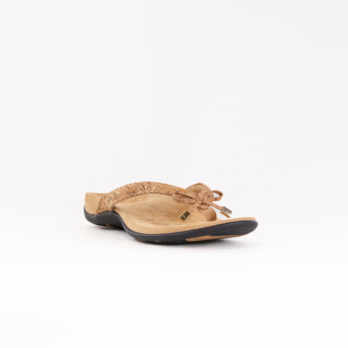 Vionic Women's Bella II Gold Cork Thong Sandals - Stylish Summer Footwear