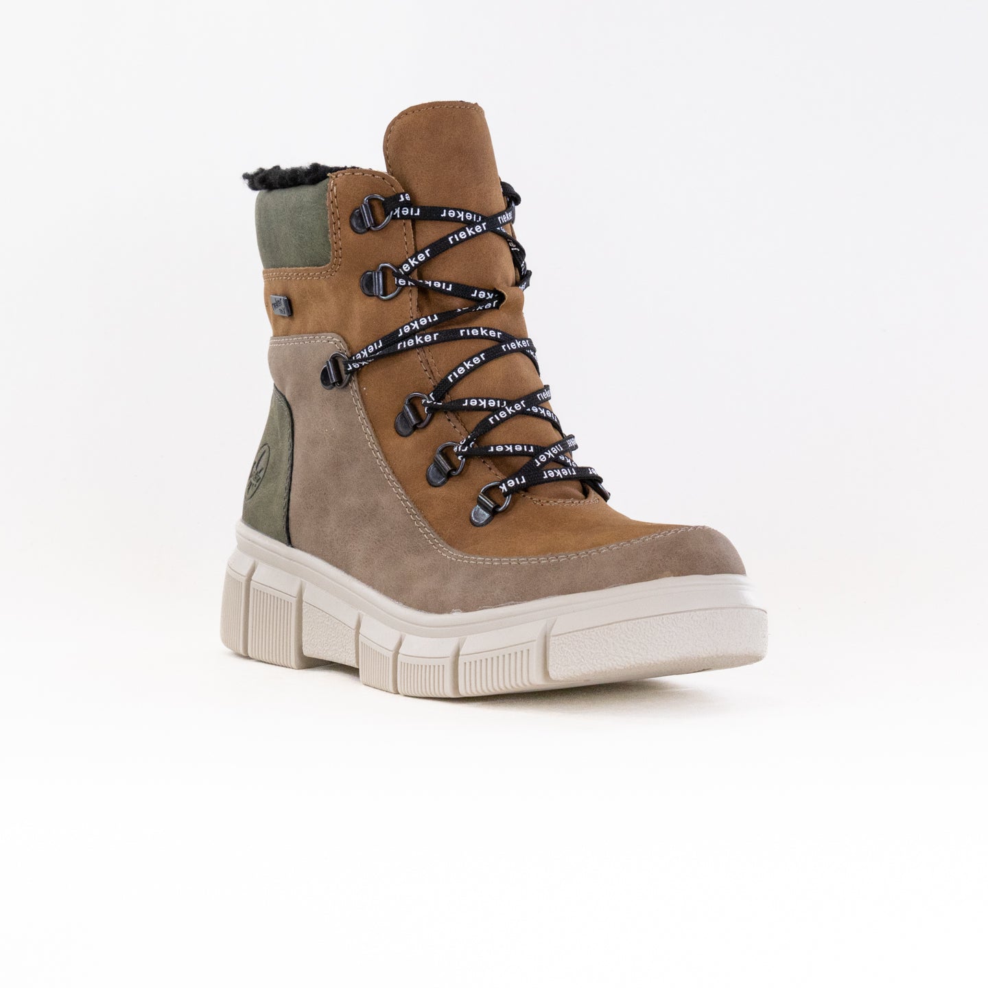 Rieker Women's Warm-Lined Anti-Stress Brown X3404-90 Walking Boots