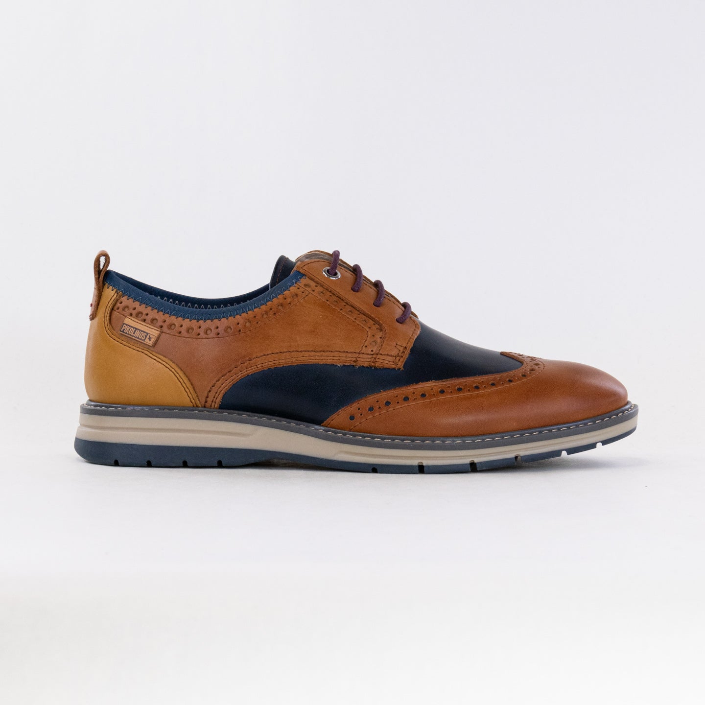 Pikolinos Men's Canet M7V Brandy Leather Bluchers