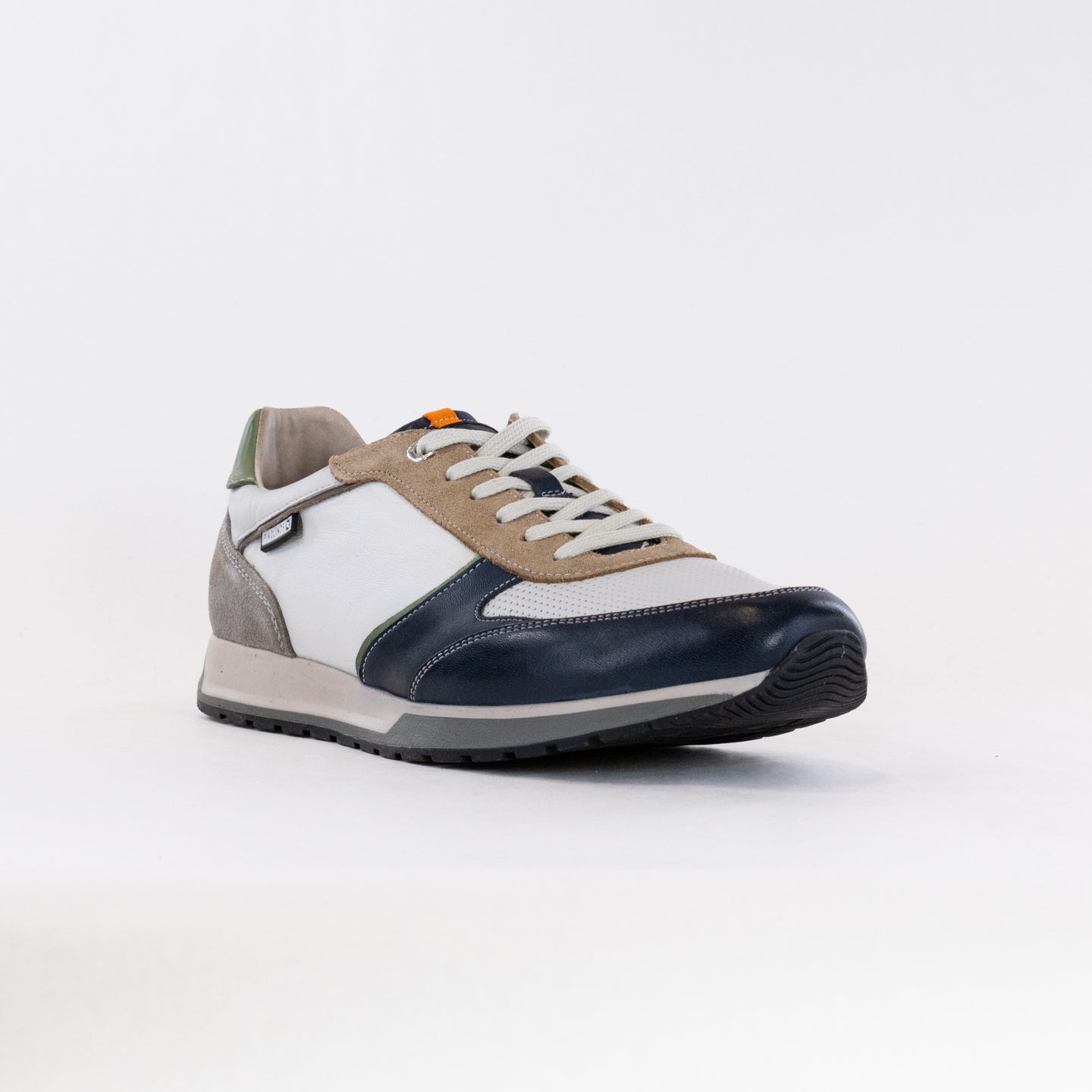Pikolinos Men's Cambil M5N Blue Sneakers with Red Accents
