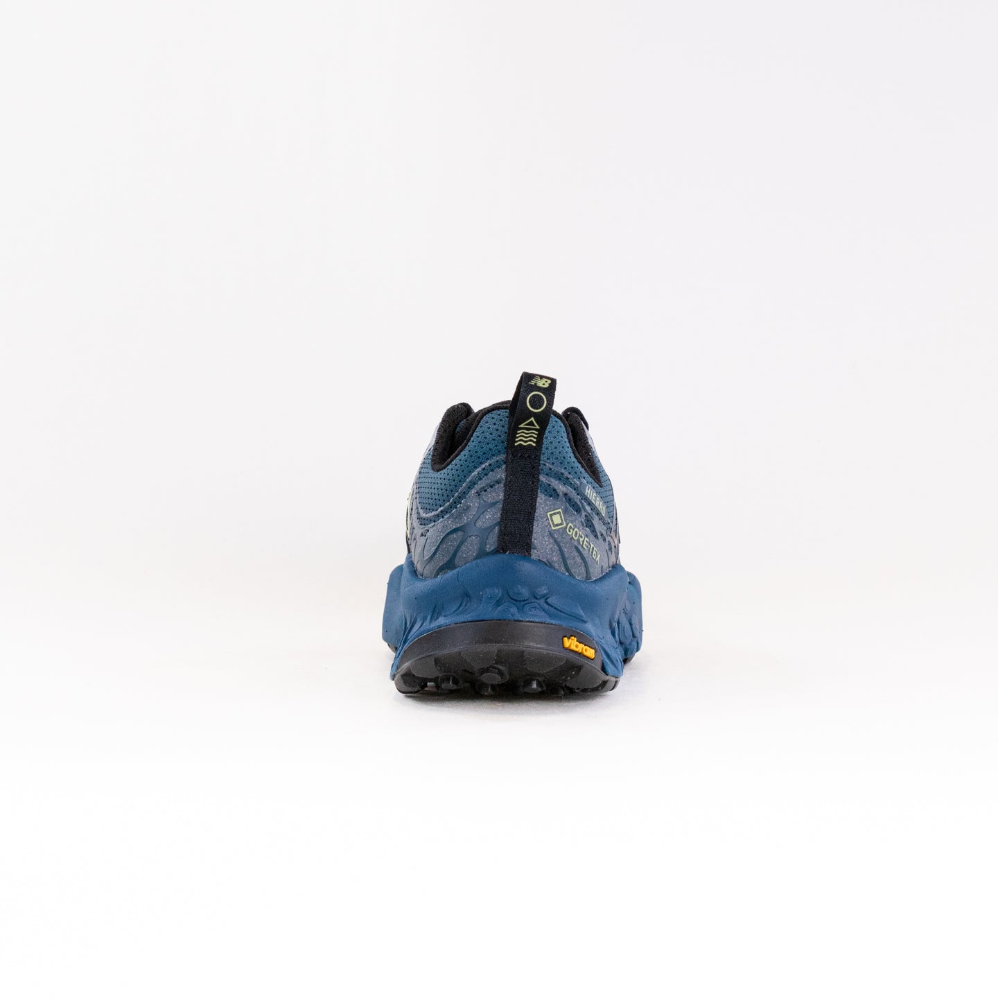Women's New Balance Fresh Foam X Hierro v8 Gore-Tex® Waterproof Trail Running Shoes - Blue and Black Color Scheme