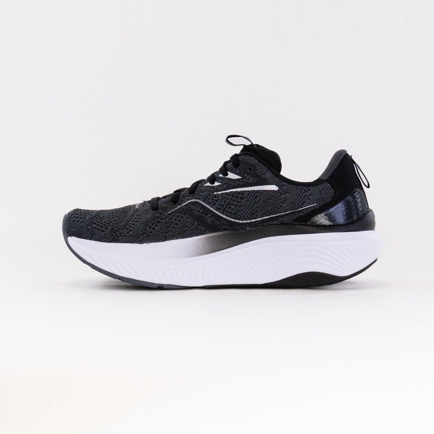 Saucony Women's Echelon 9 Running Shoes - Classic Black and White Colorway
