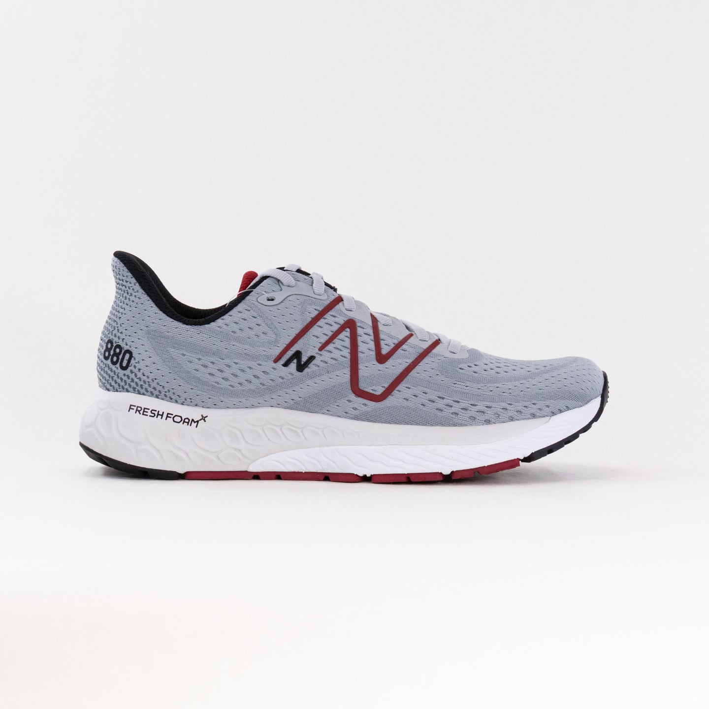 Men's New Balance 880v13 Running Shoes in Light Artic Grey Color