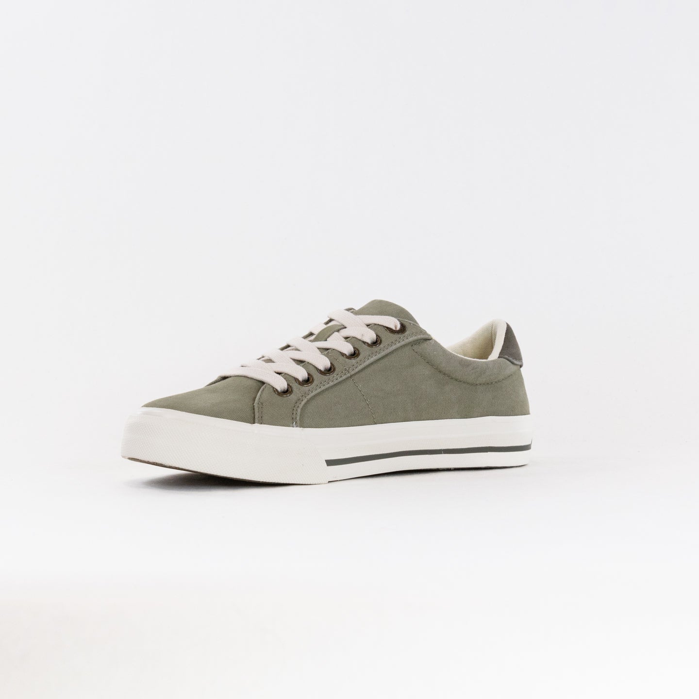 Stylish Women's Taos Z Soul Canvas Sneakers in Sage/Olive Distressed Design