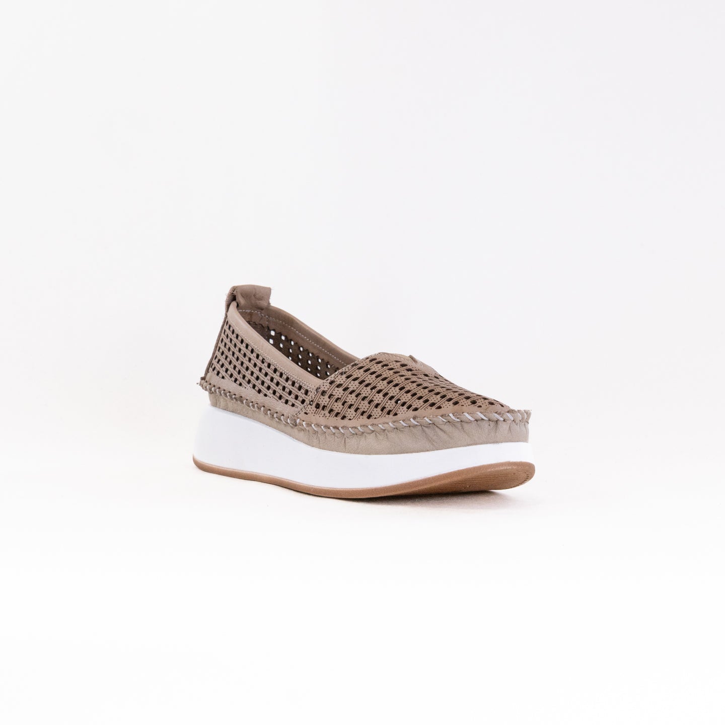 Spring Step Women's Emerson Slip-on Shoes in Beige