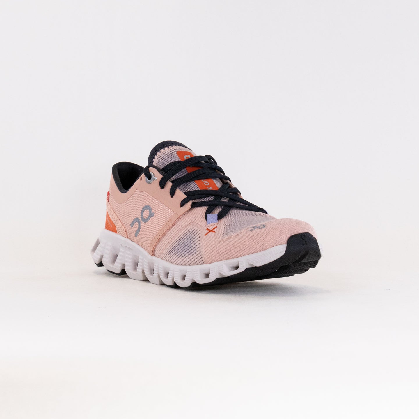 Women's On Cloud X 3 - Rose Sand: Ultralight, Reactive Running Shoes