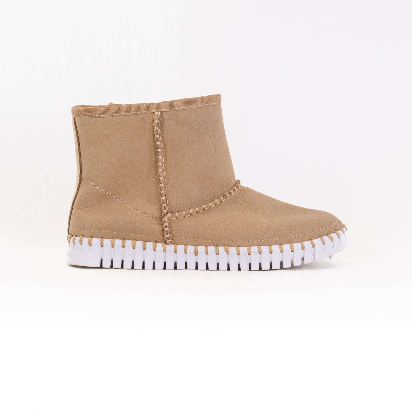 Ilse Jacobsen Women's Tulip 6175 Ankle Boots in Latte Color