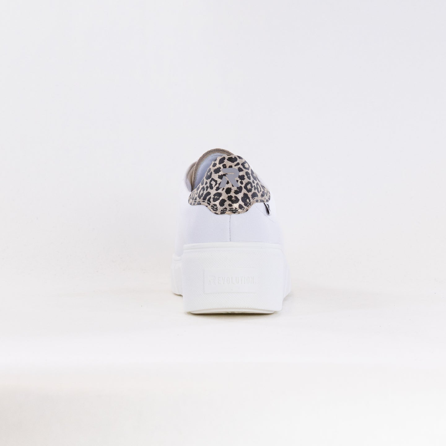 Stylish Rieker Women's White W0501-81 Champagne - Colored Sneakers