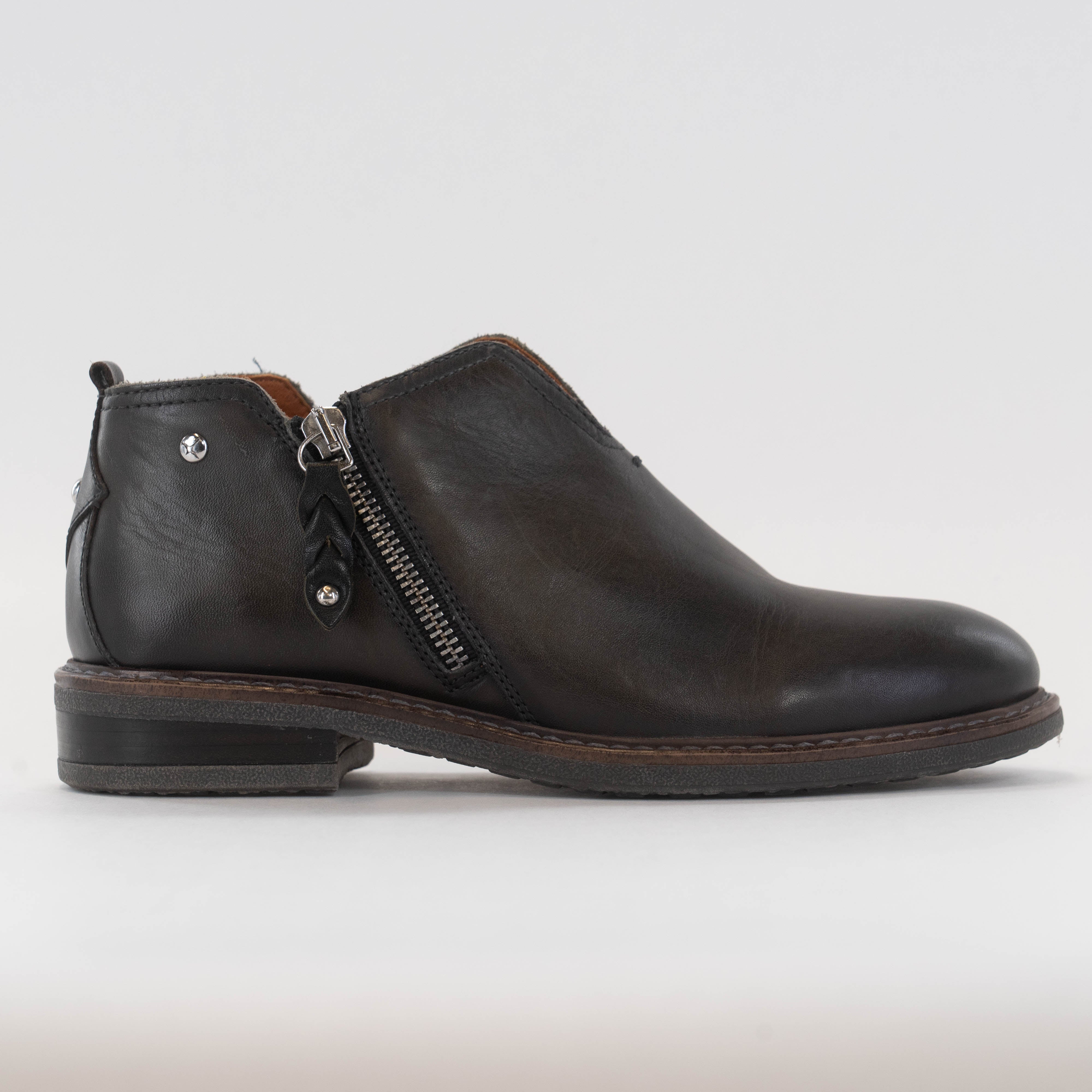 Pikolinos Women's Aldaya Ankle Boots - Lead Calfskin Leather W8J - 7501C1