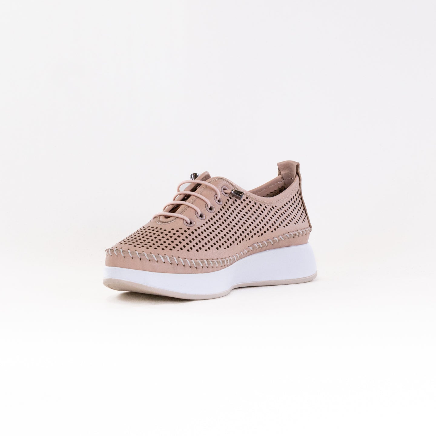 Spring Step Women's Eastwood Breathable Lace - Up Blush - Colored Casual Shoes