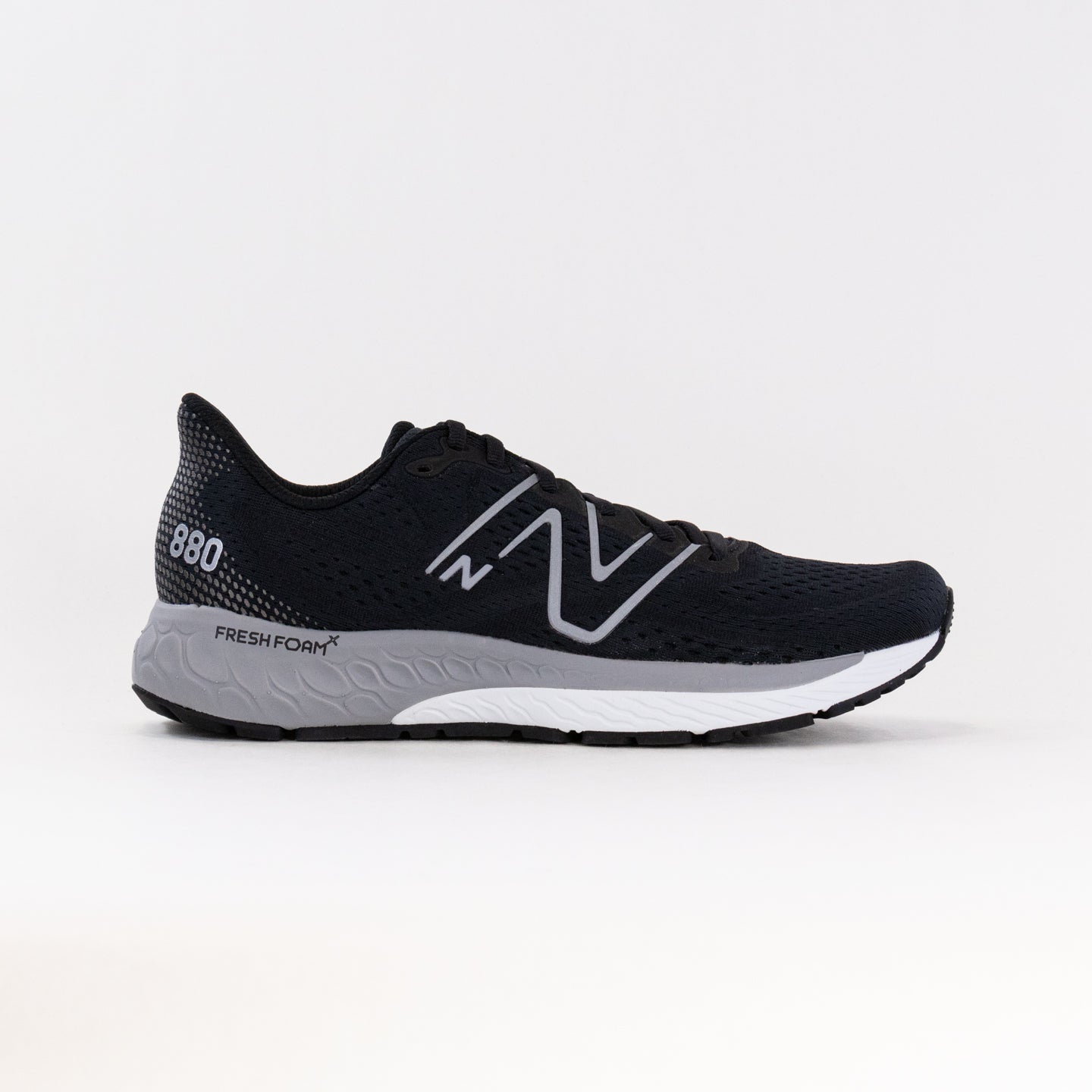 Men's New Balance 880V13 Running Shoes - Stylish Black/White
