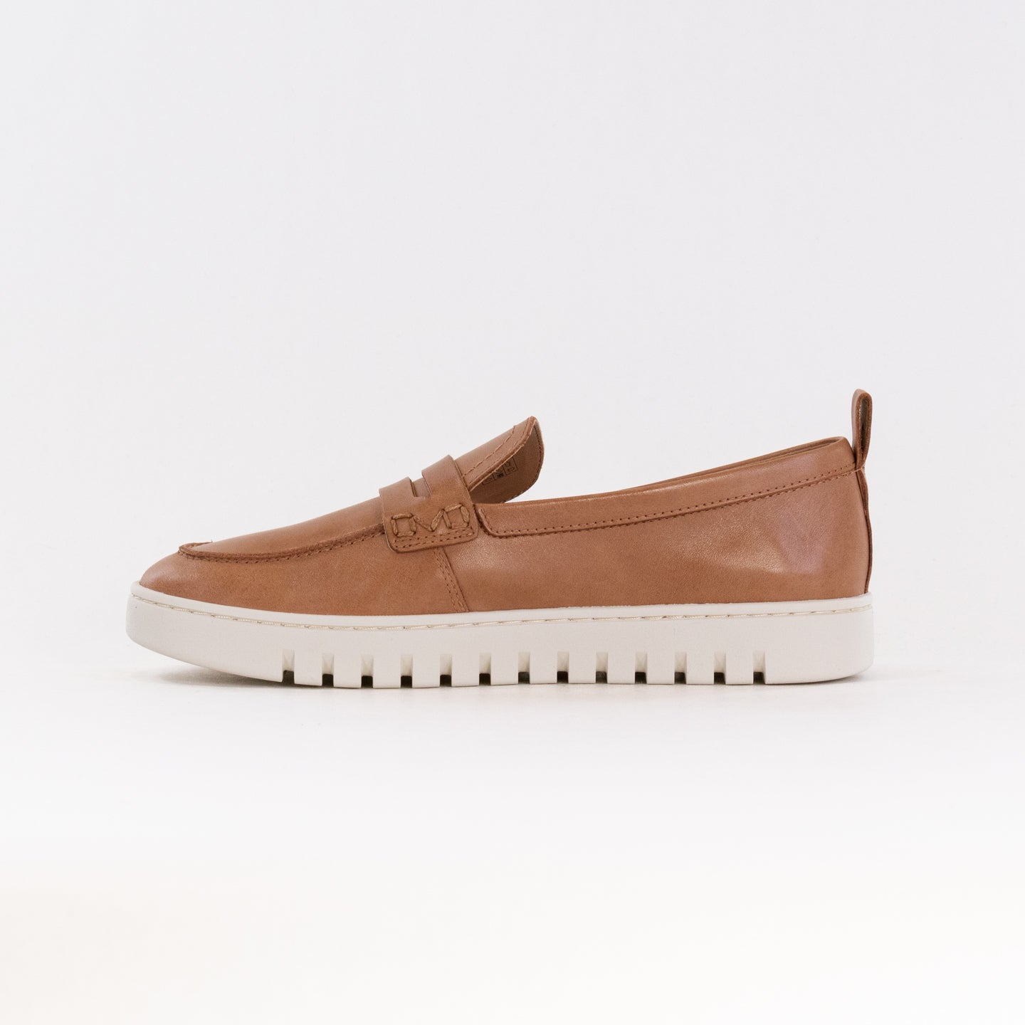 Women's Vionic Uptown Loafers Crafted from Camel-Colored Leather