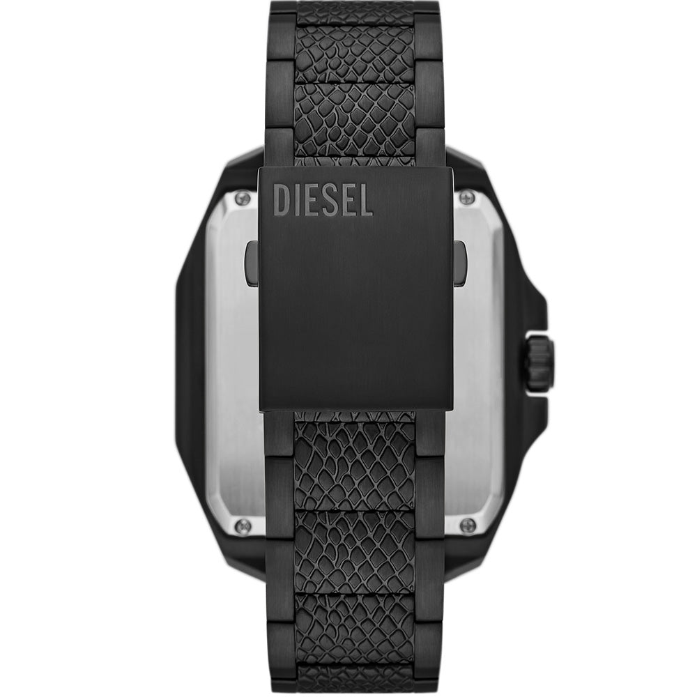 Diesel DZ7472 Flayed Automatic Watch with Sleek Monochromatic Design