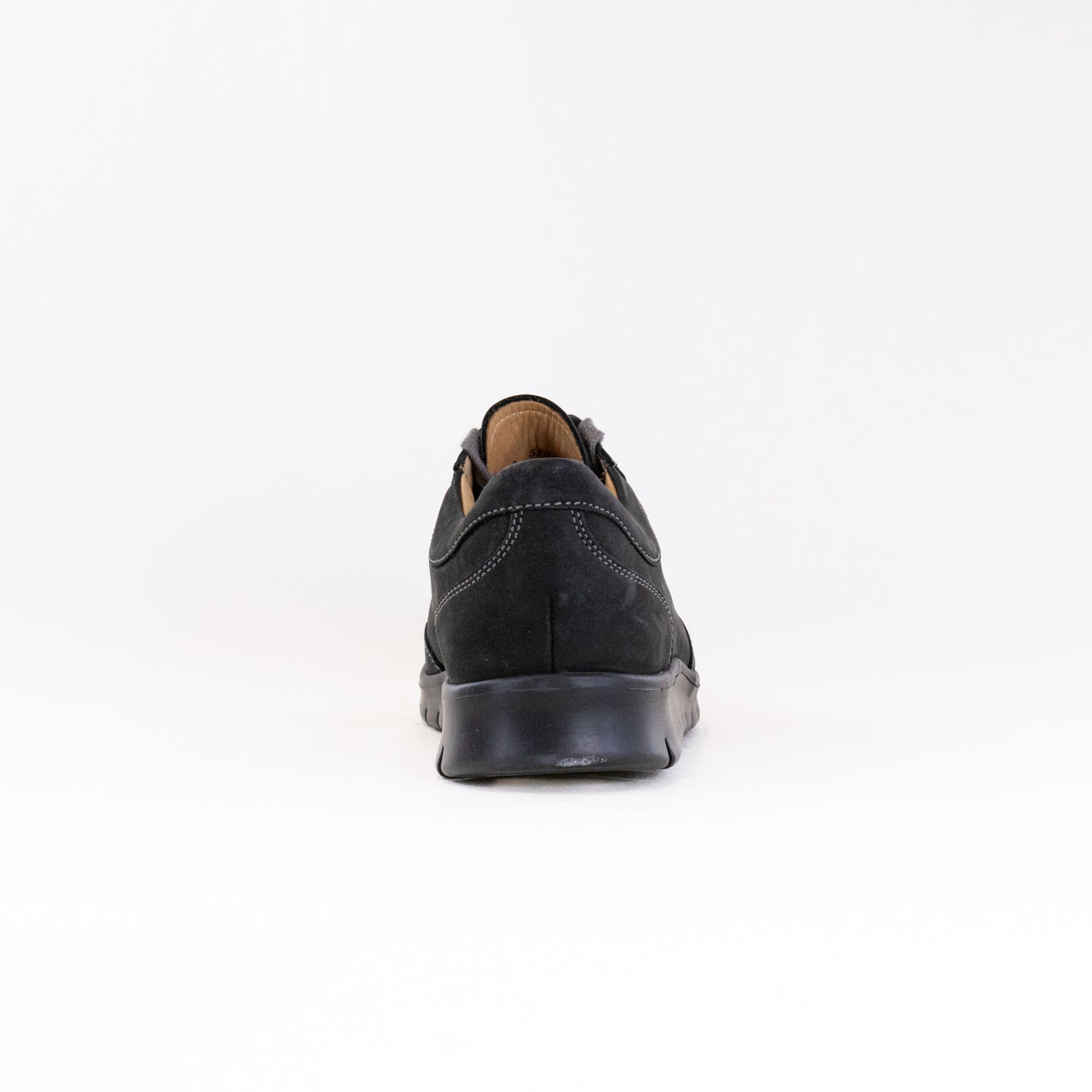 Men's Finn Comfort Chennai Black Leather Lace - Up Shoes